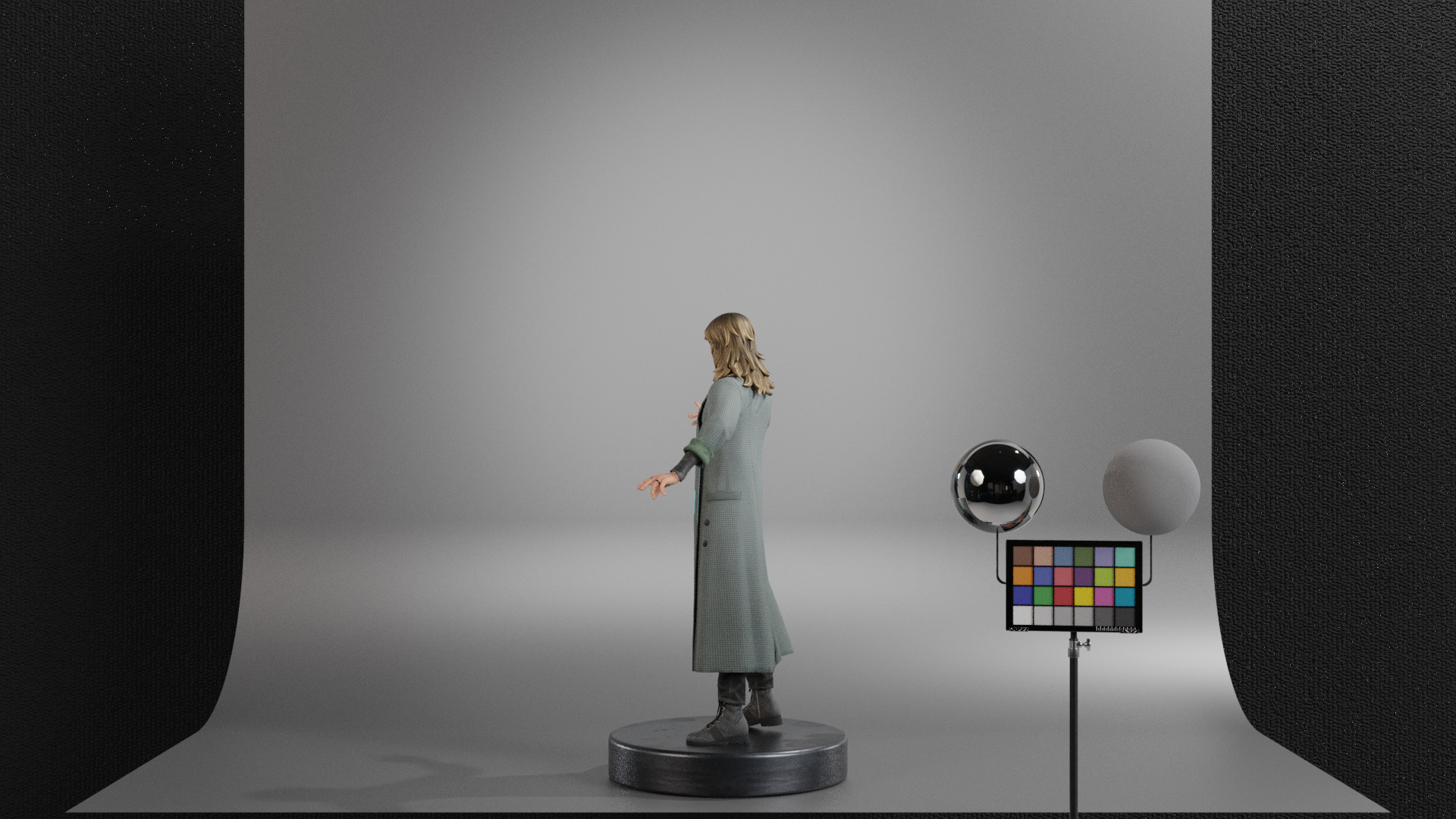 Sylvie Laufeydottir Low-poly 3D model_14