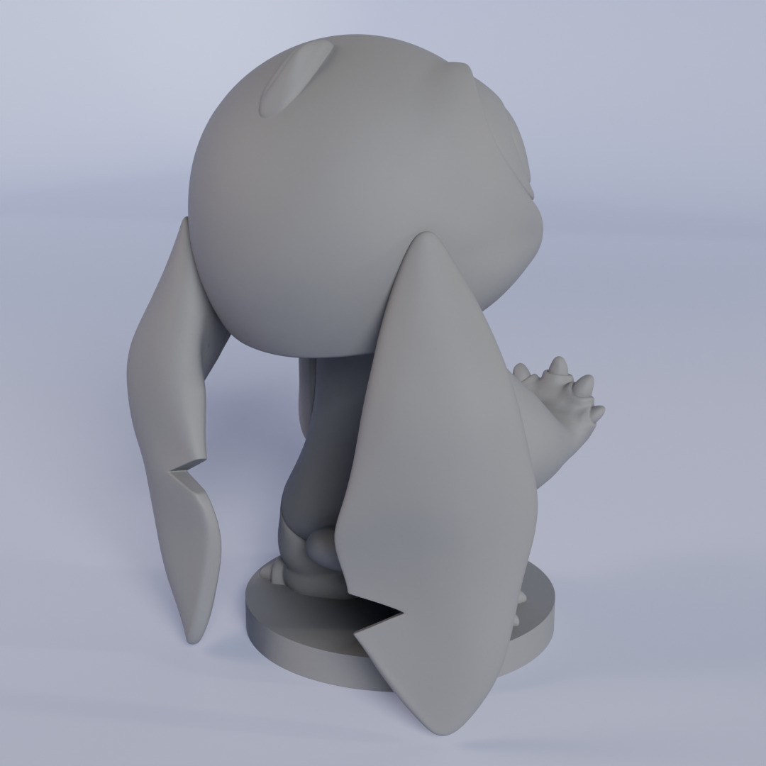 Stitch - Stand 3D print model_1