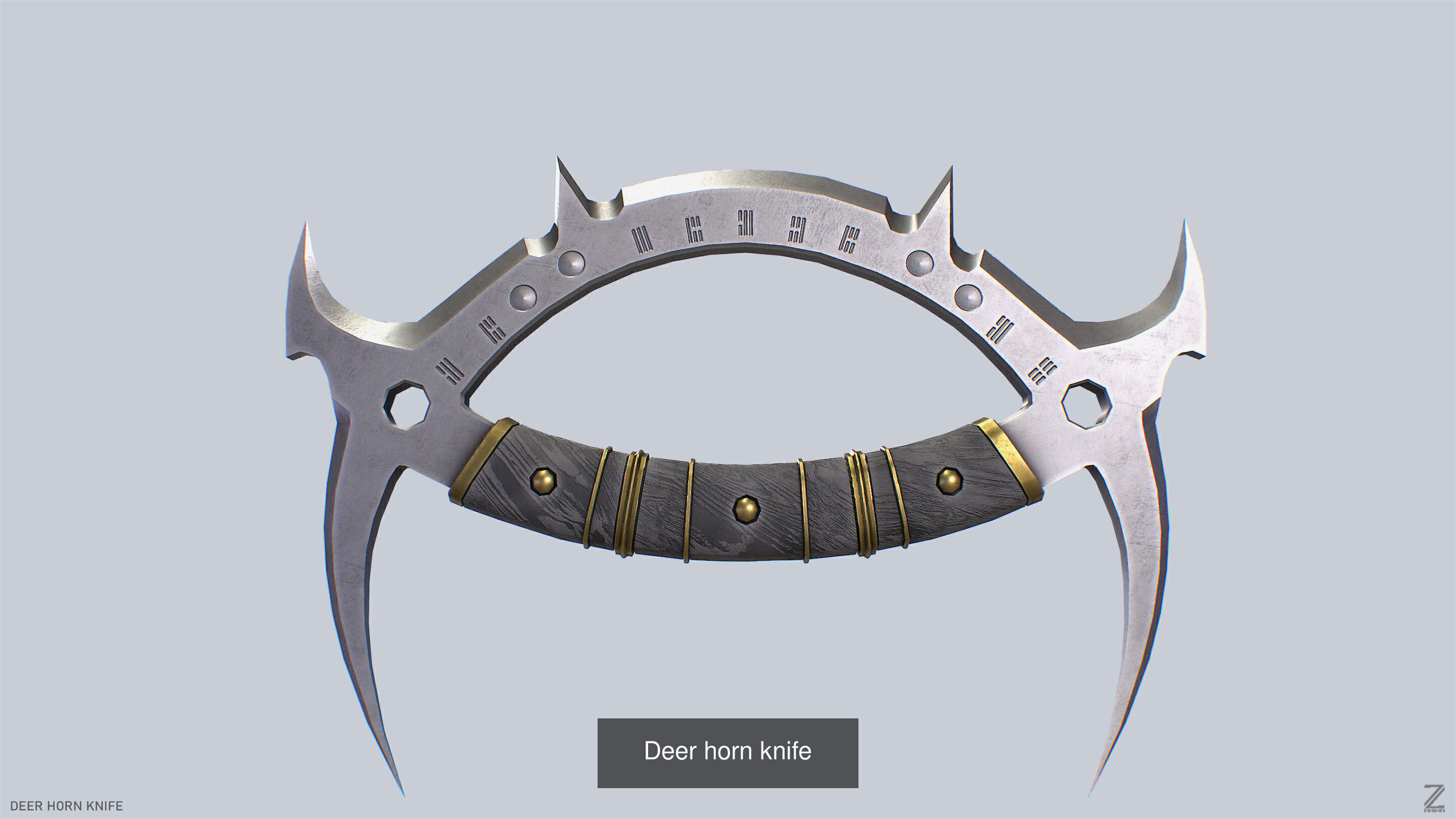 Deer horn knife collection _21