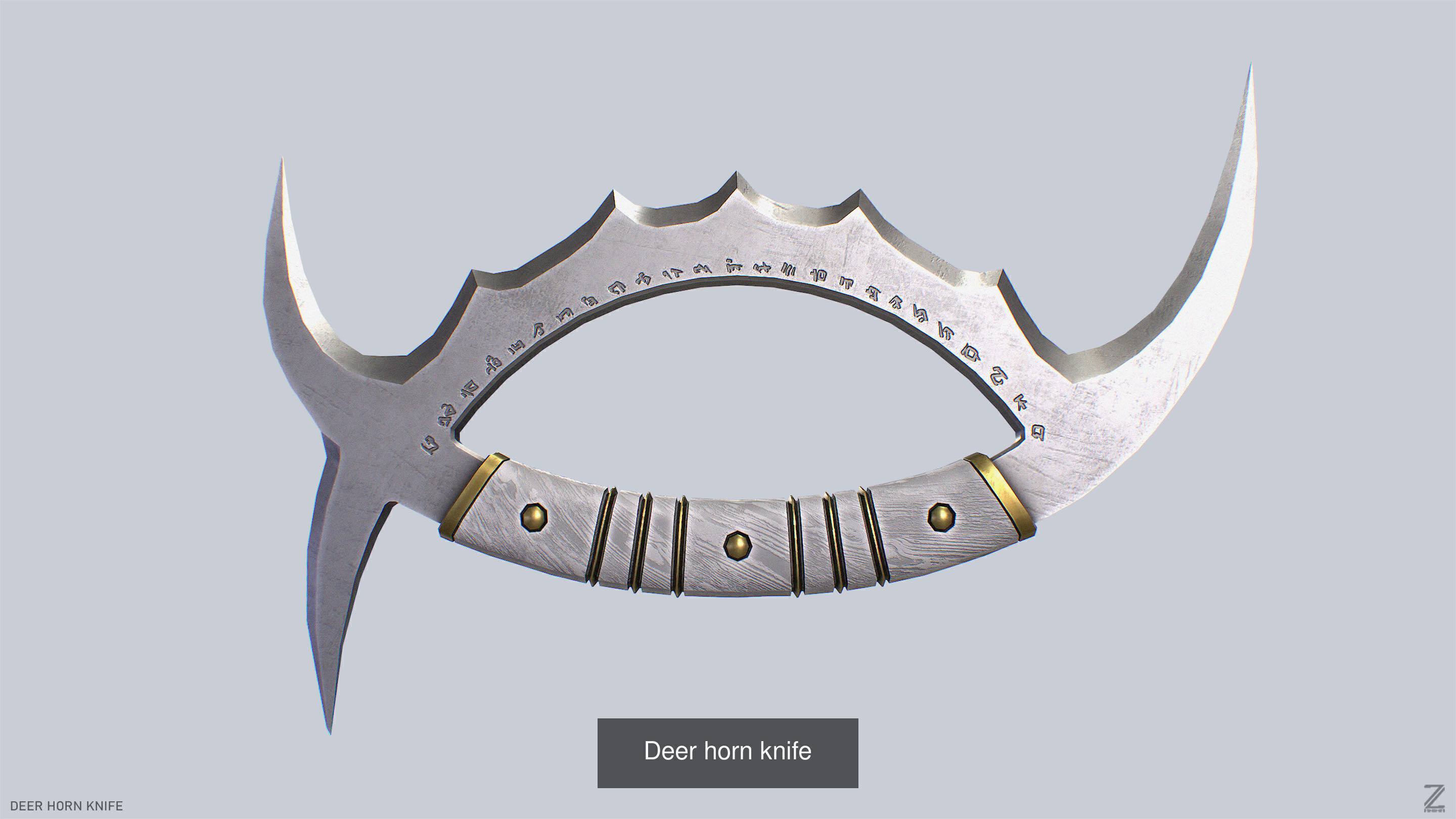 Deer horn knife collection _14