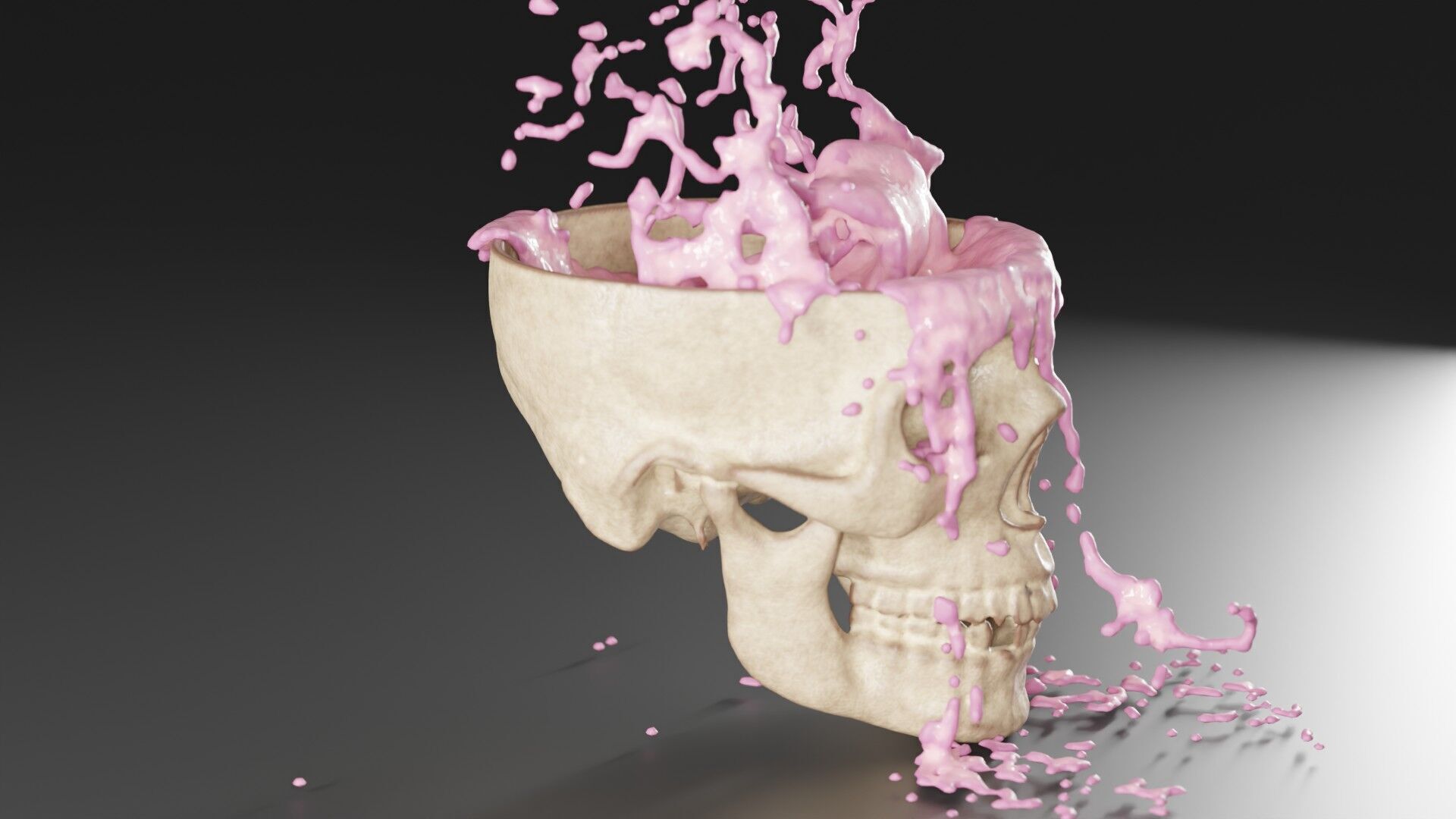 Liquid Brain Animation 3D model_11