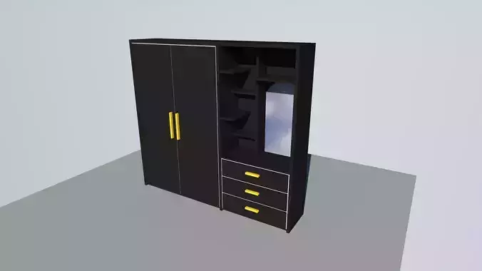 Desain Lemari Ruangan 1