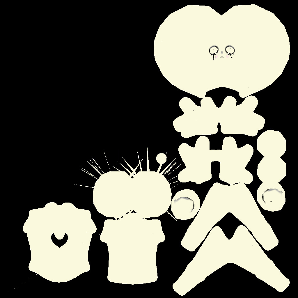 3d anime boy model Low-poly 3D model_4