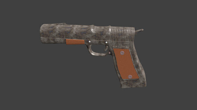 Arma Pistola - Gun - Military 3D model