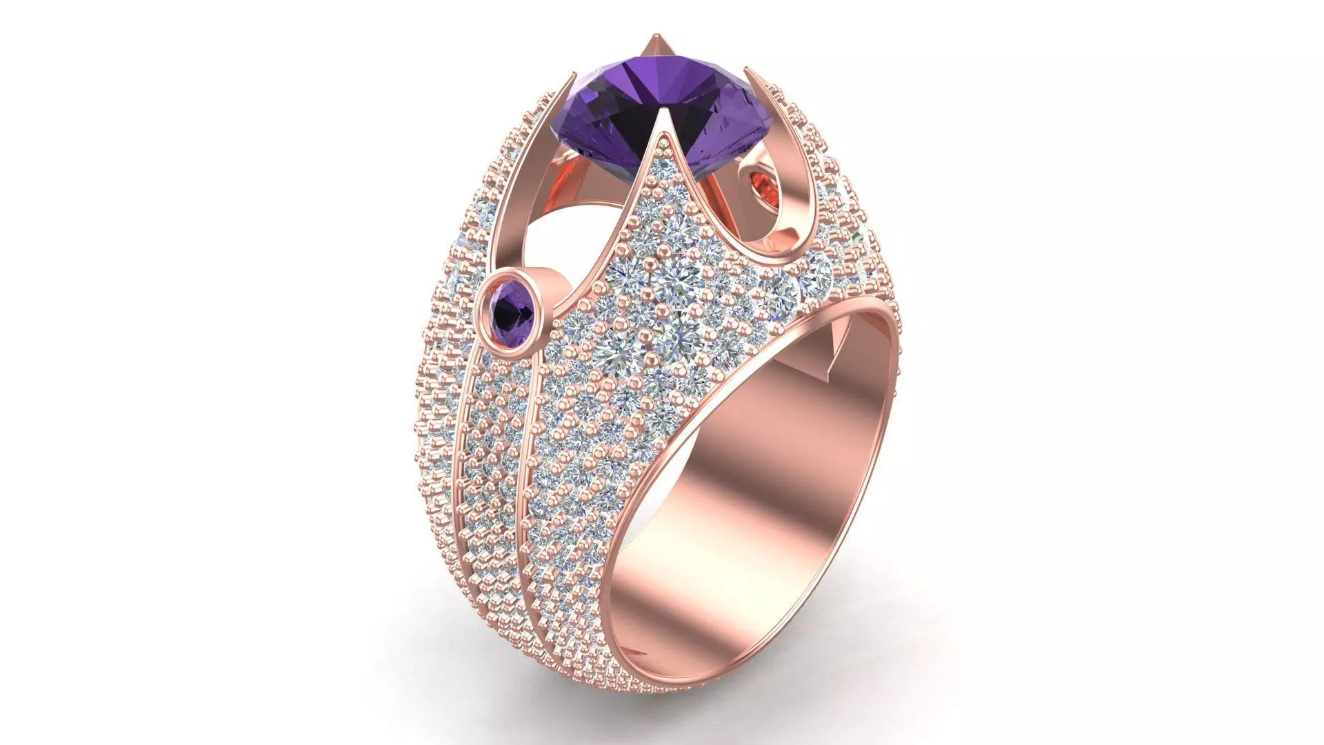 One Ring Two Kinds of Heartbeats 3D print model_0