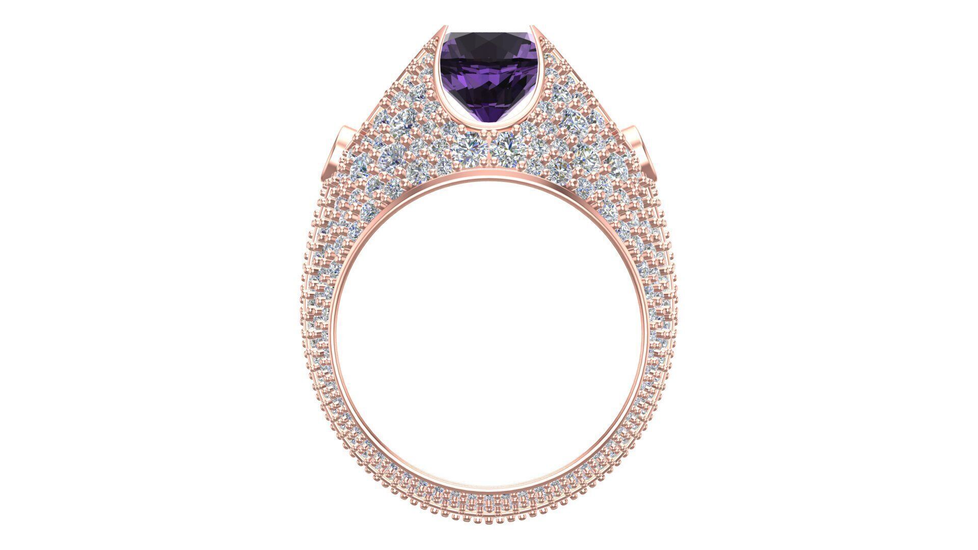 One Ring Two Kinds of Heartbeats 3D print model_13