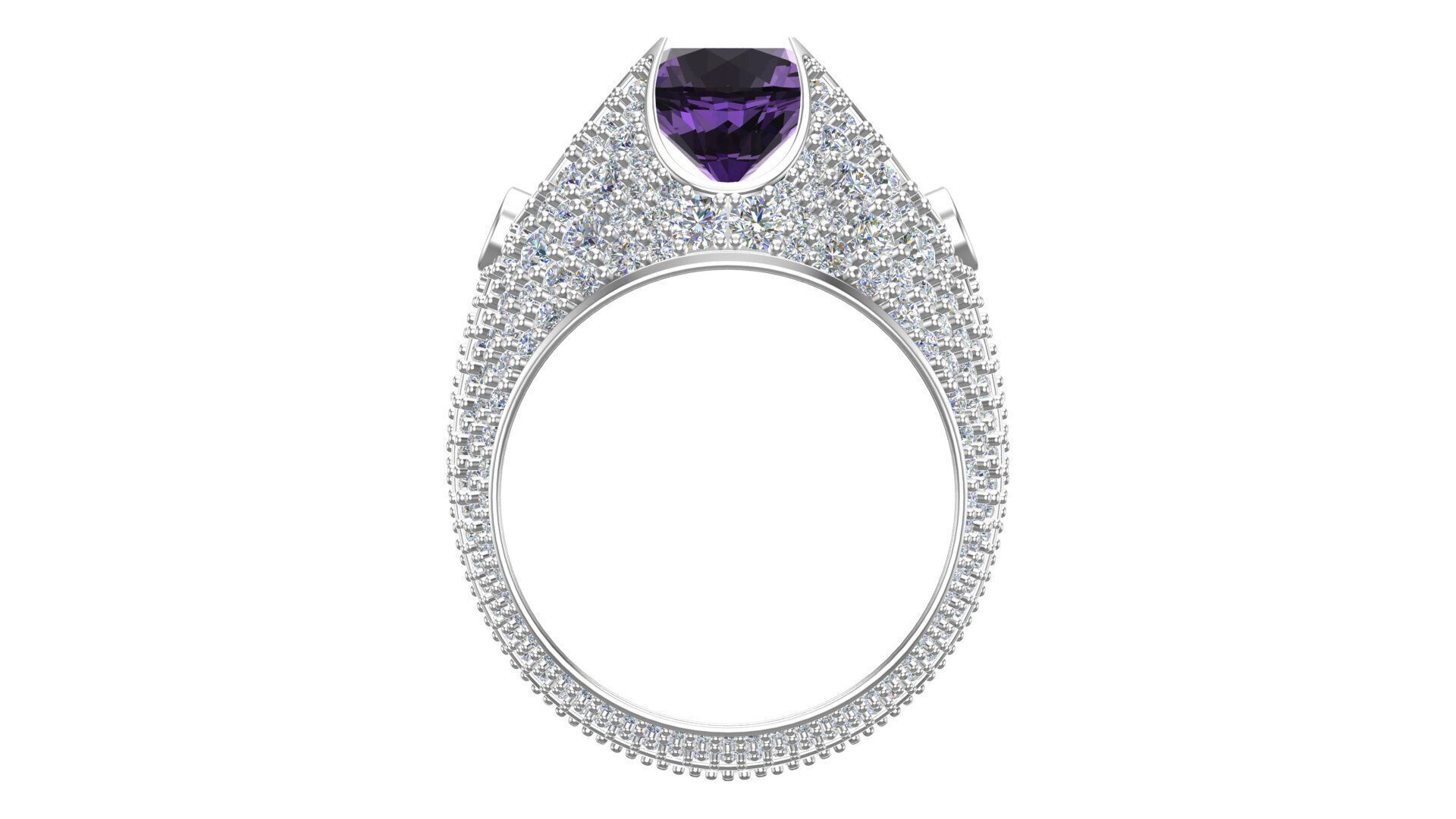 One Ring Two Kinds of Heartbeats 3D print model_18