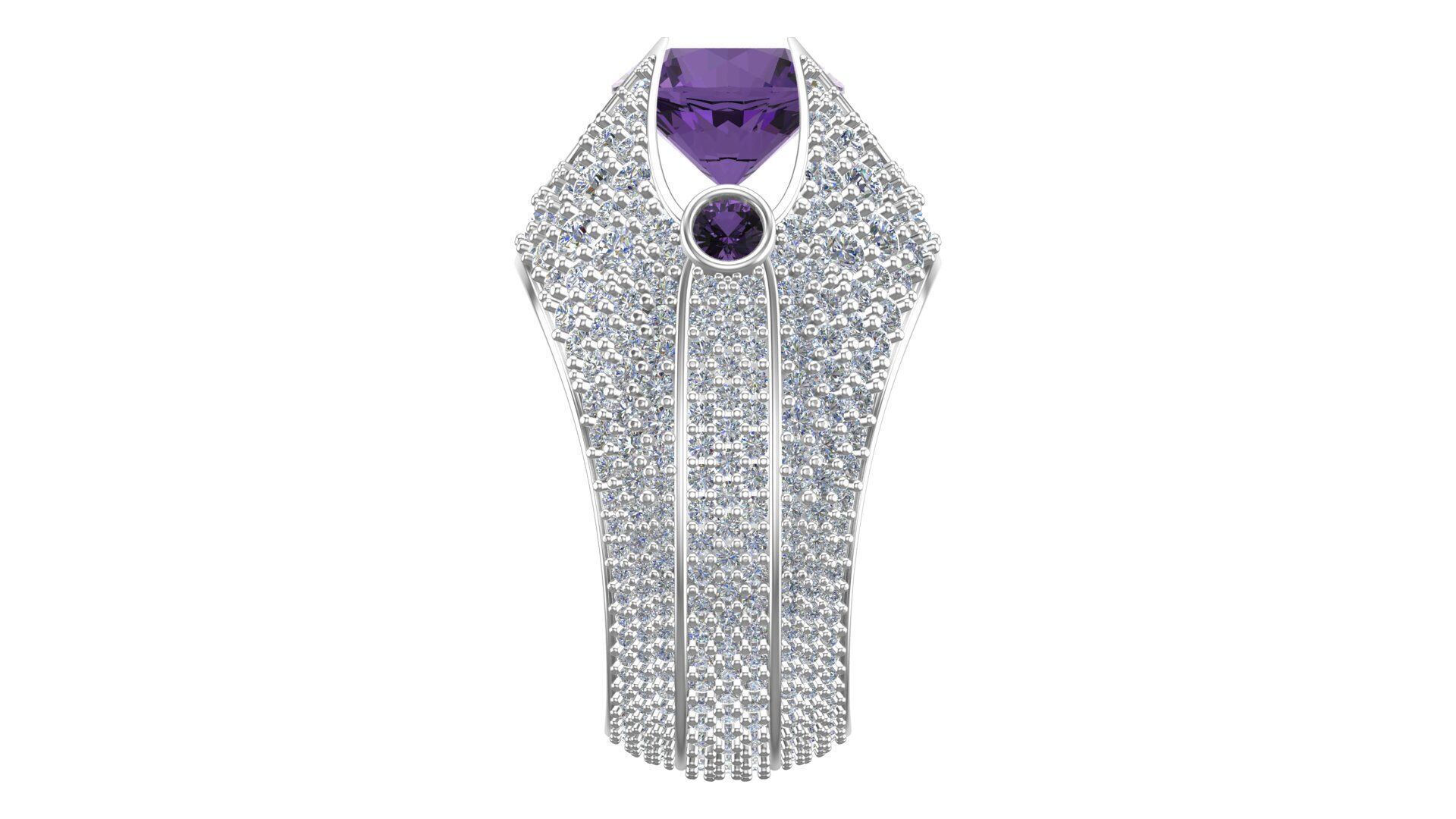 One Ring Two Kinds of Heartbeats 3D print model_12