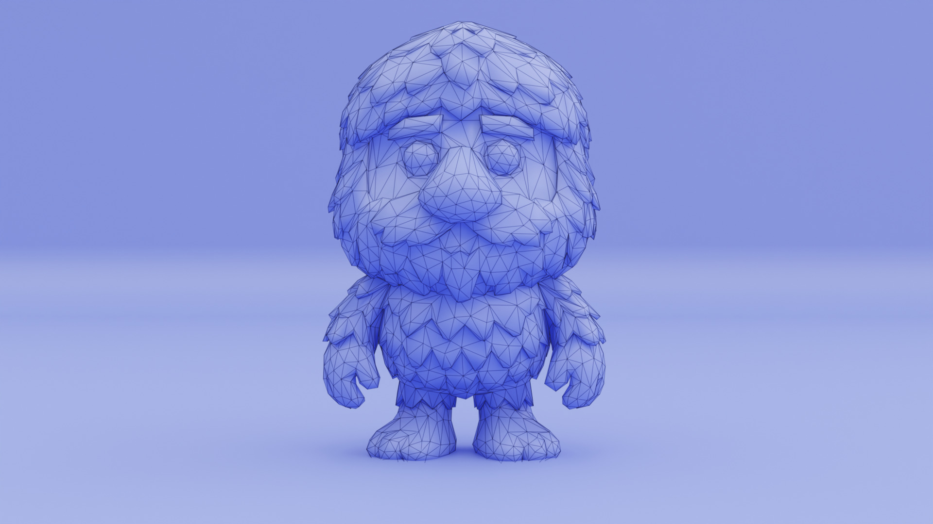 Baby Brr Brr Patapim Italian brainrot Low Poly Character Low-poly 3D model_11