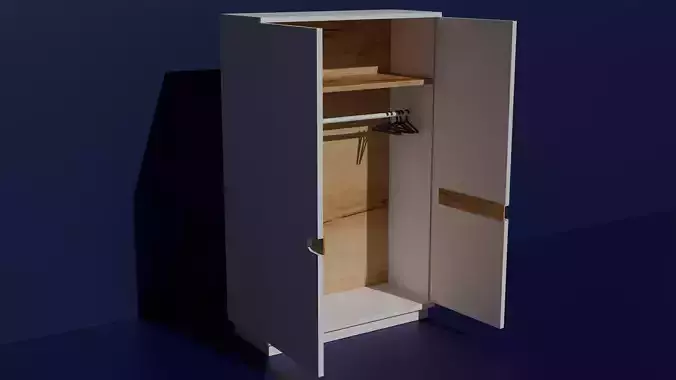 Cabinet and hanger