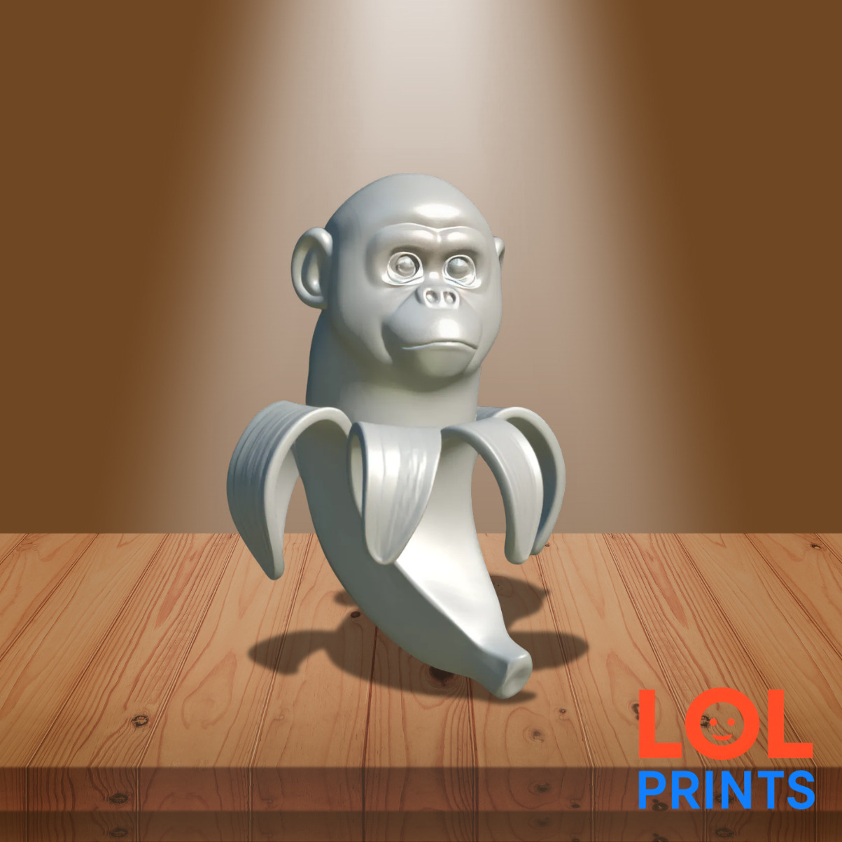 CHIMPANZINI BANANINI - Italian Brainrot- Meme tiktok 3D print model_1