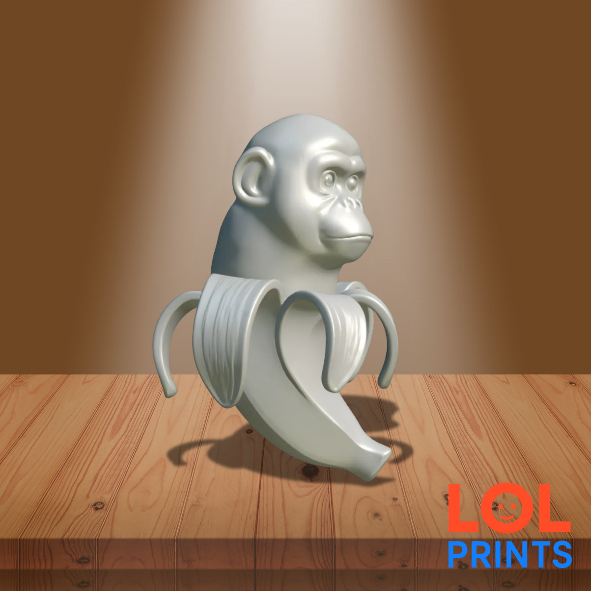 CHIMPANZINI BANANINI - Italian Brainrot- Meme tiktok 3D print model_2