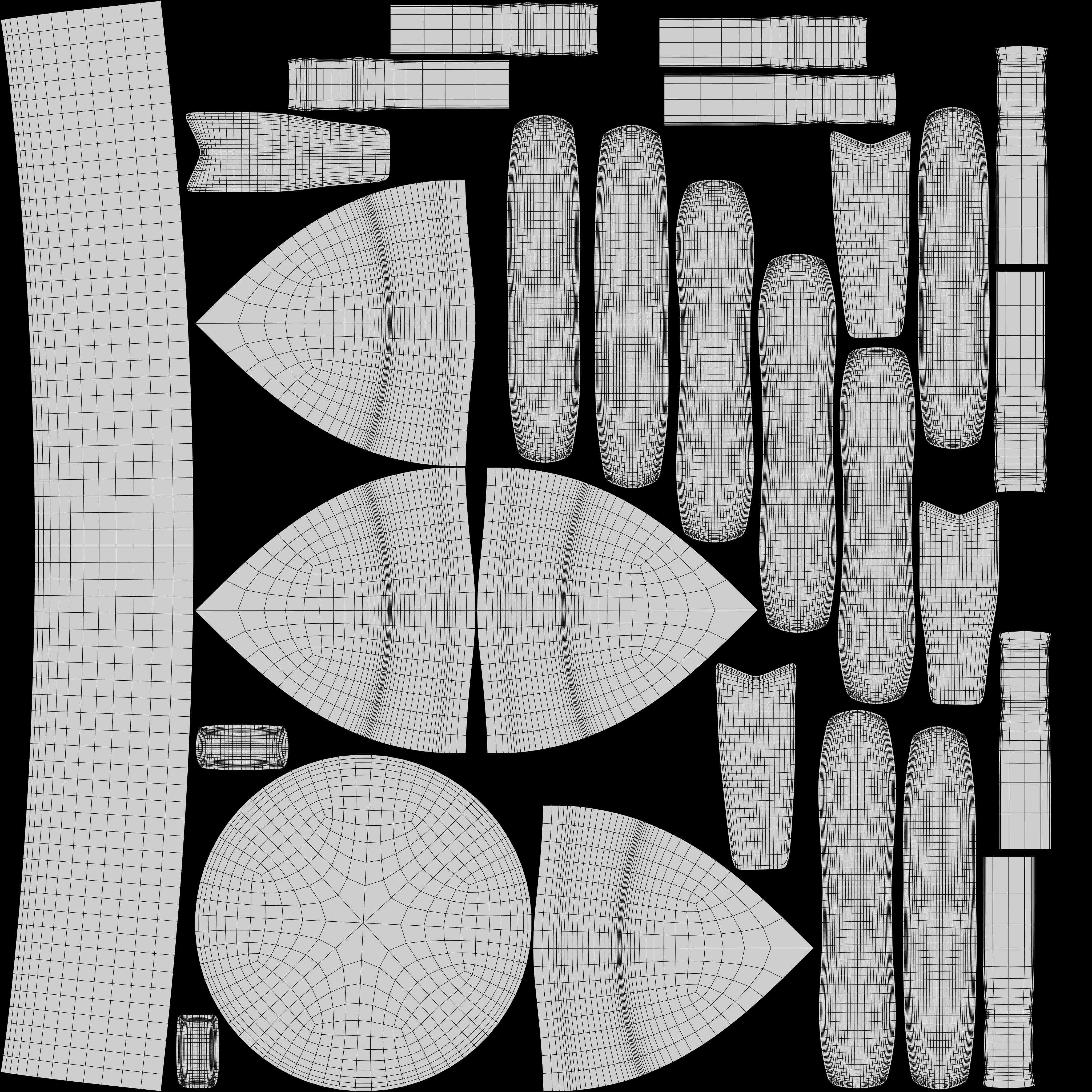 Stylized Purple Gift Box 3D model_6