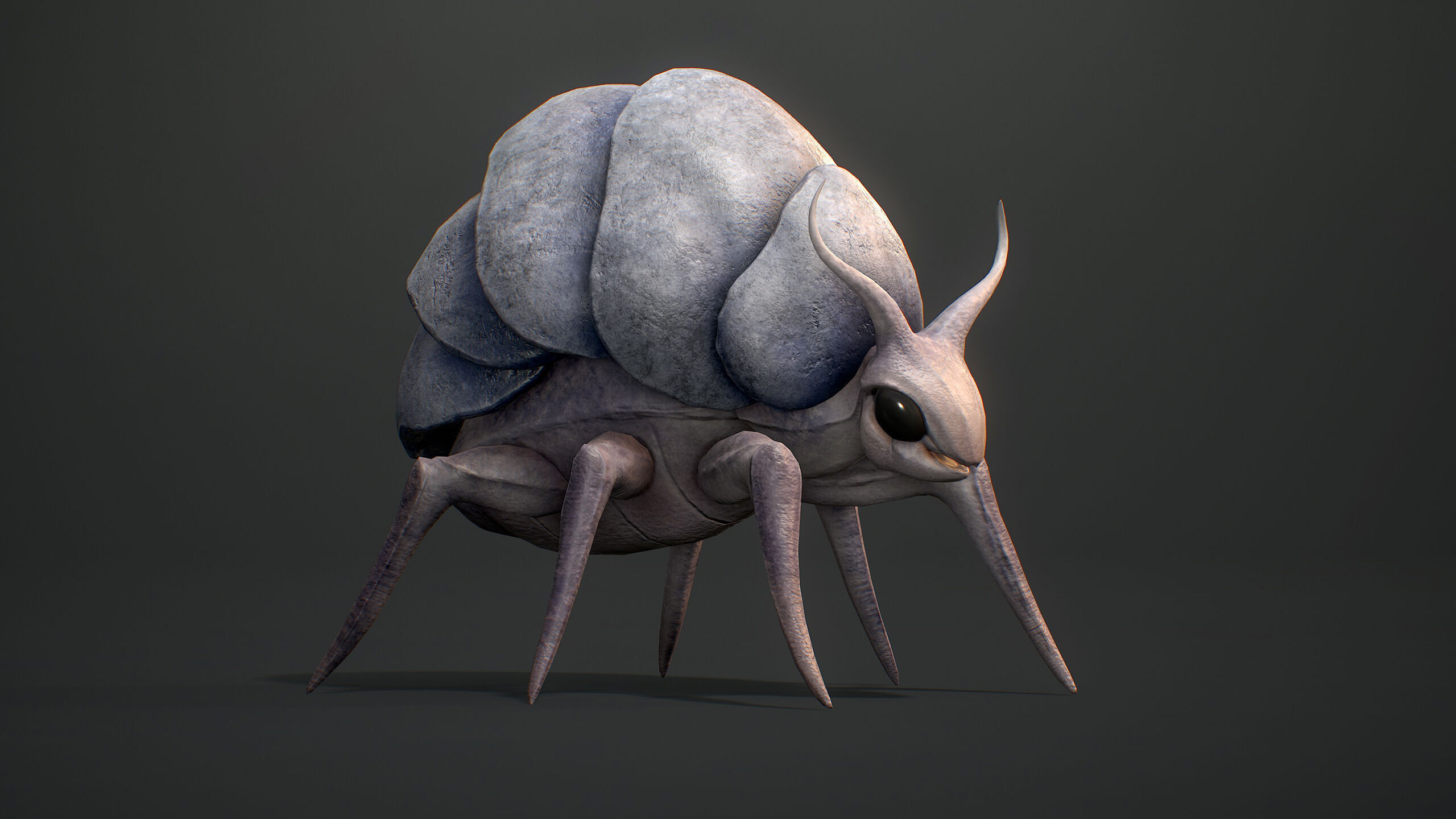 Worker Beetle - Game Ready Low-poly 3D model Low-poly 3D model_5
