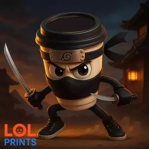Cappuccino Assassino- Italian Brainrot Meme Tiktok 3D print model