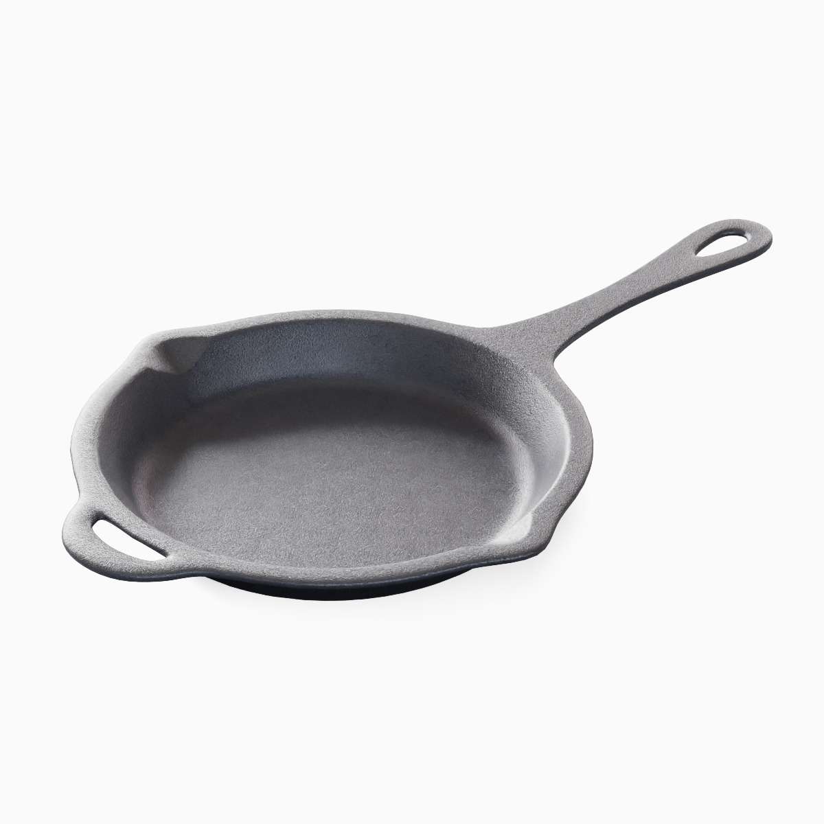Frying Pan Set B 3D model_15