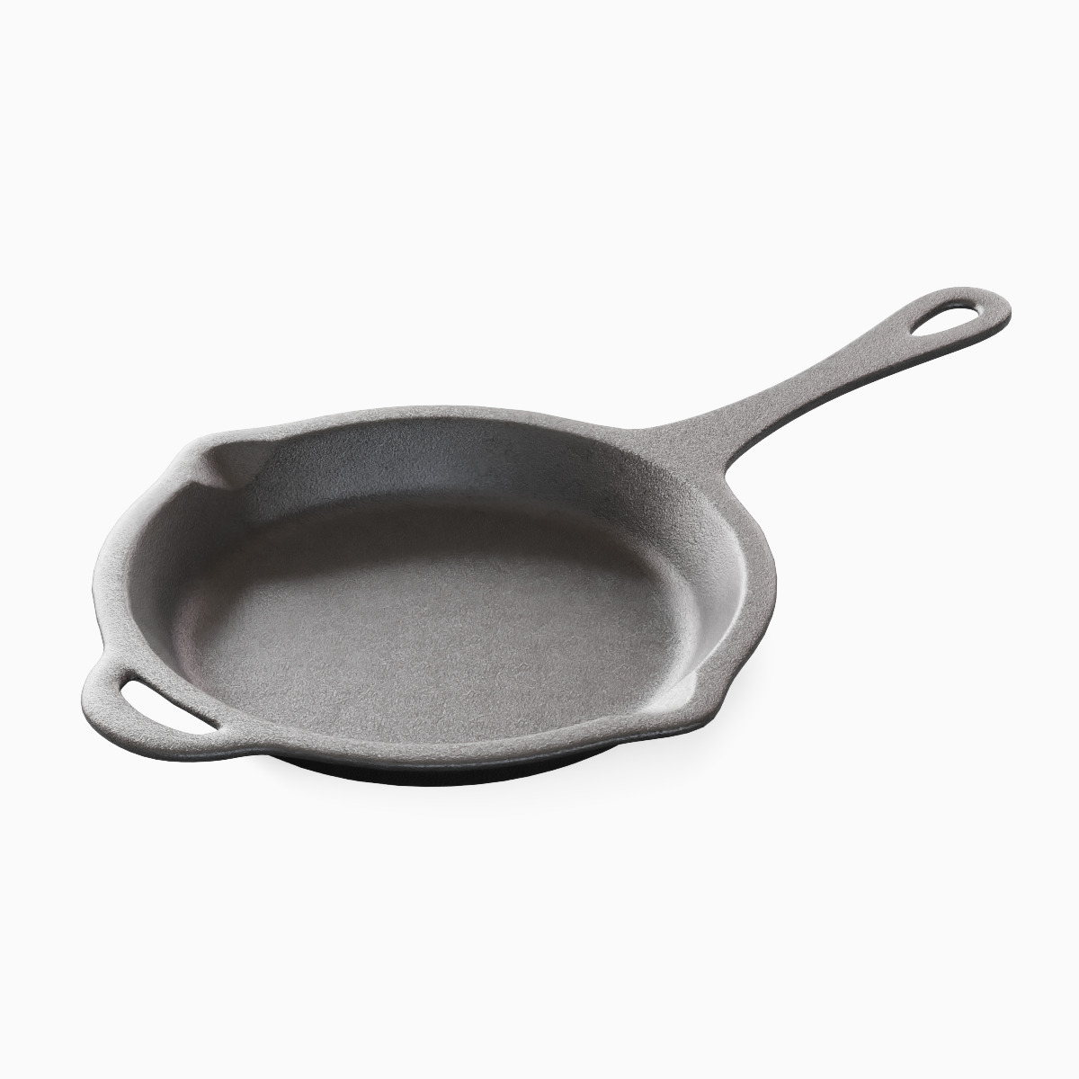 Frying Pan Set B 3D model_7