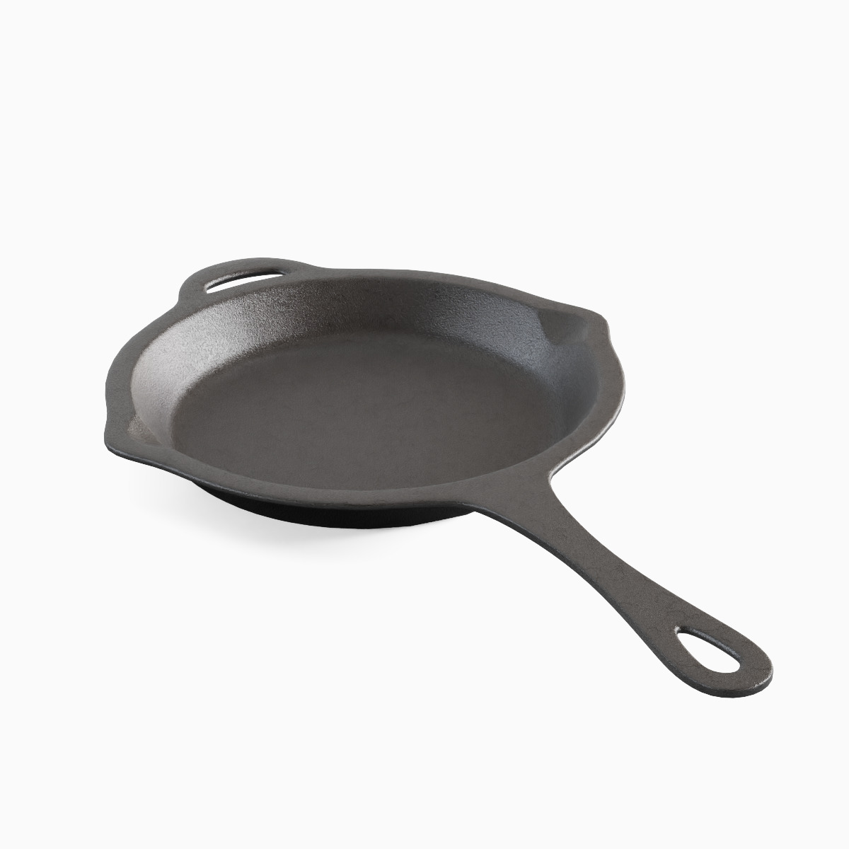 Frying Pan Set B 3D model_2