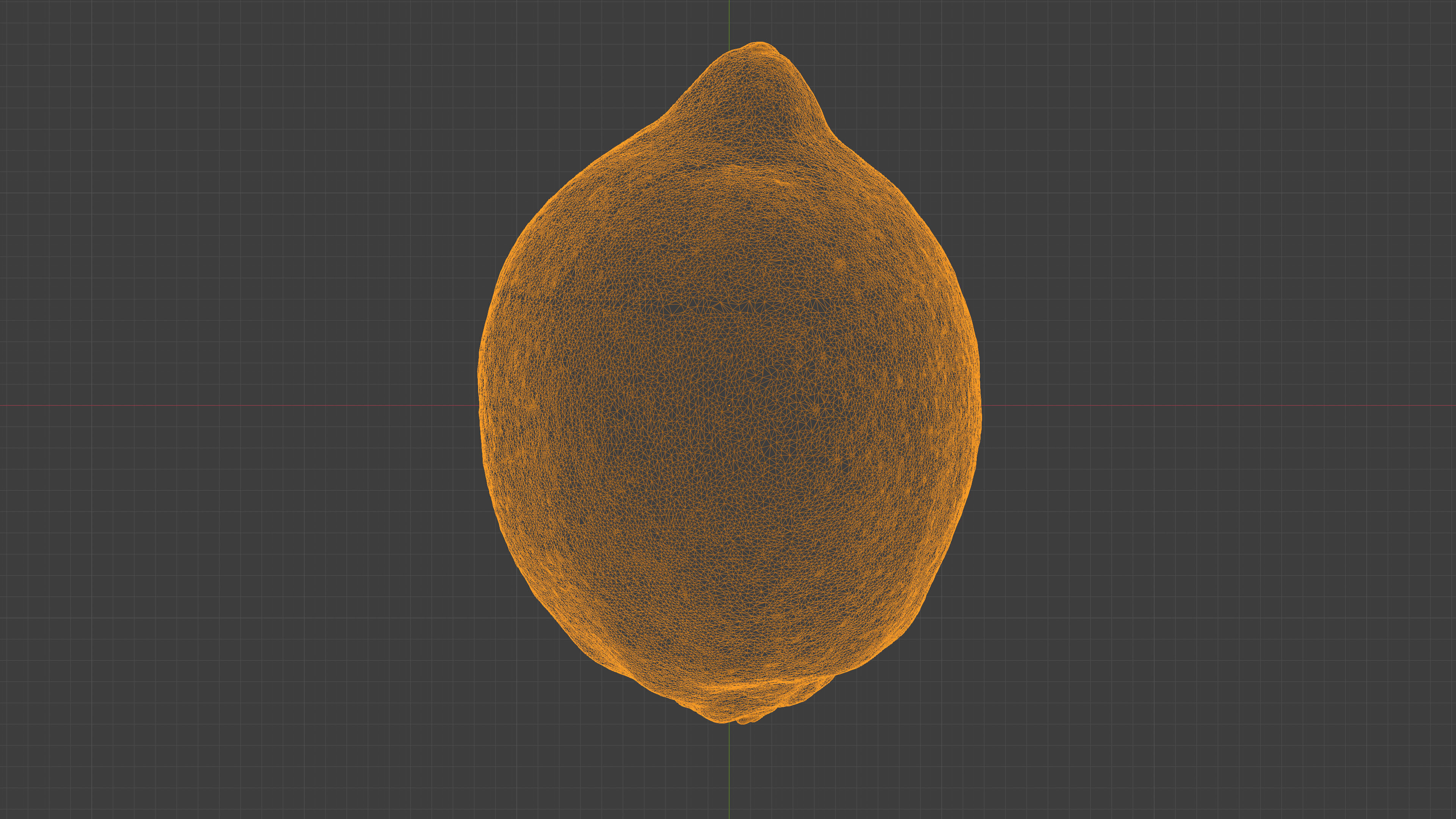 Photorealistic 3D scan of Lemon Low-poly 3D model_35