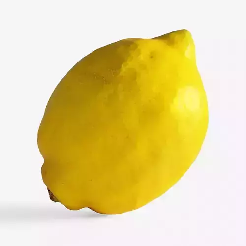 Photorealistic 3D scan of Lemon