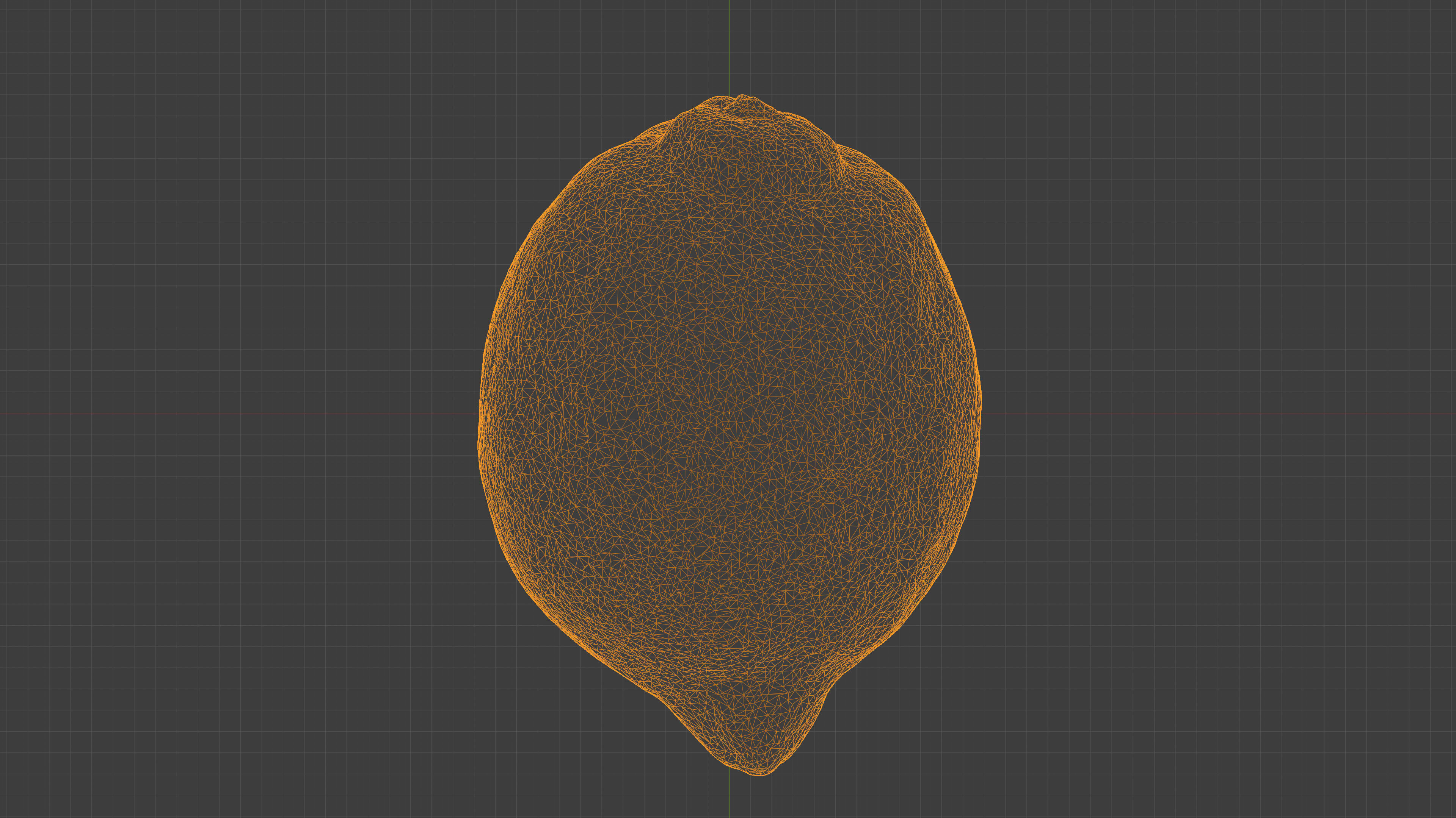 Photorealistic 3D scan of Lemon Low-poly 3D model_34