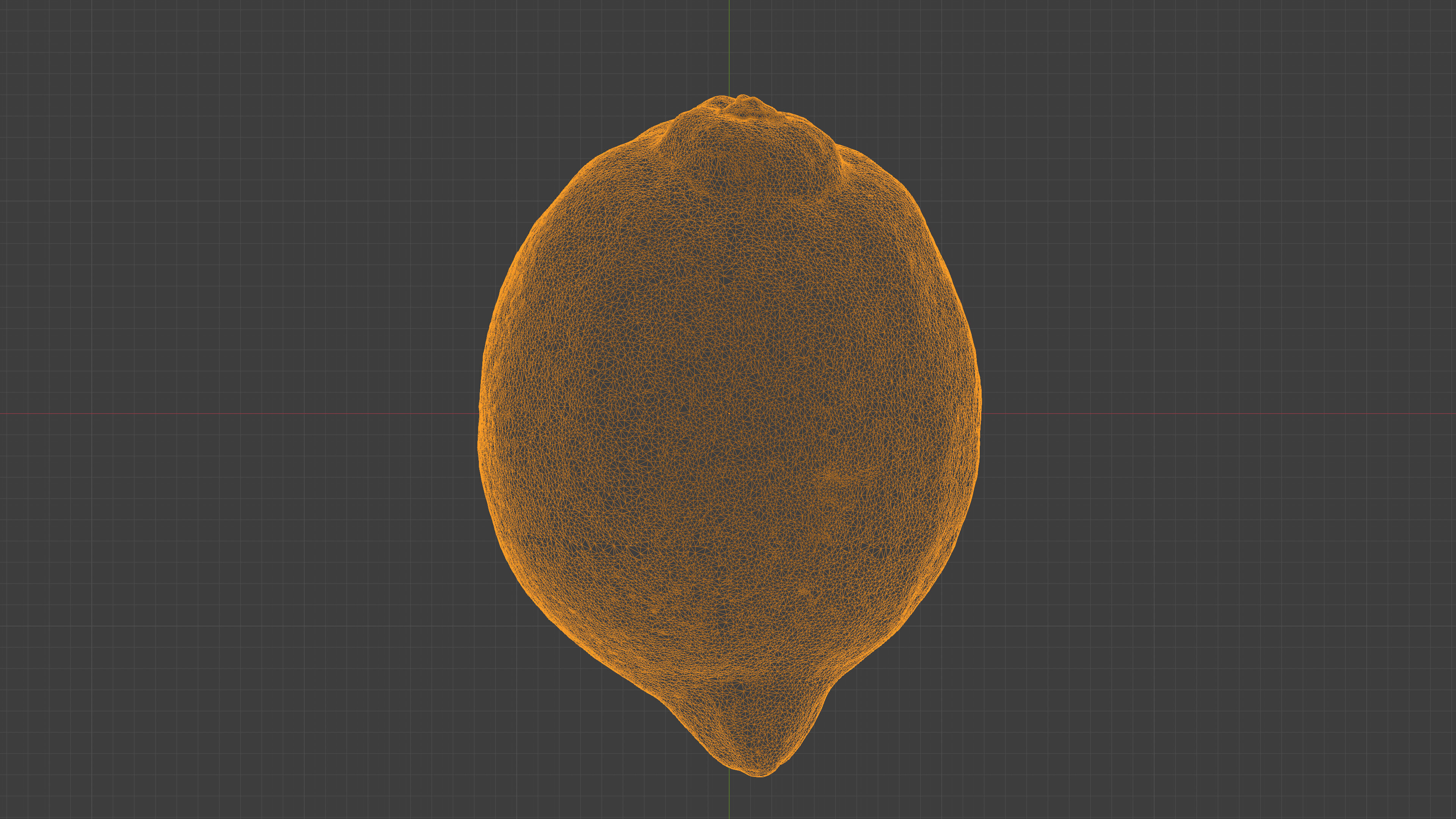 Photorealistic 3D scan of Lemon Low-poly 3D model_36