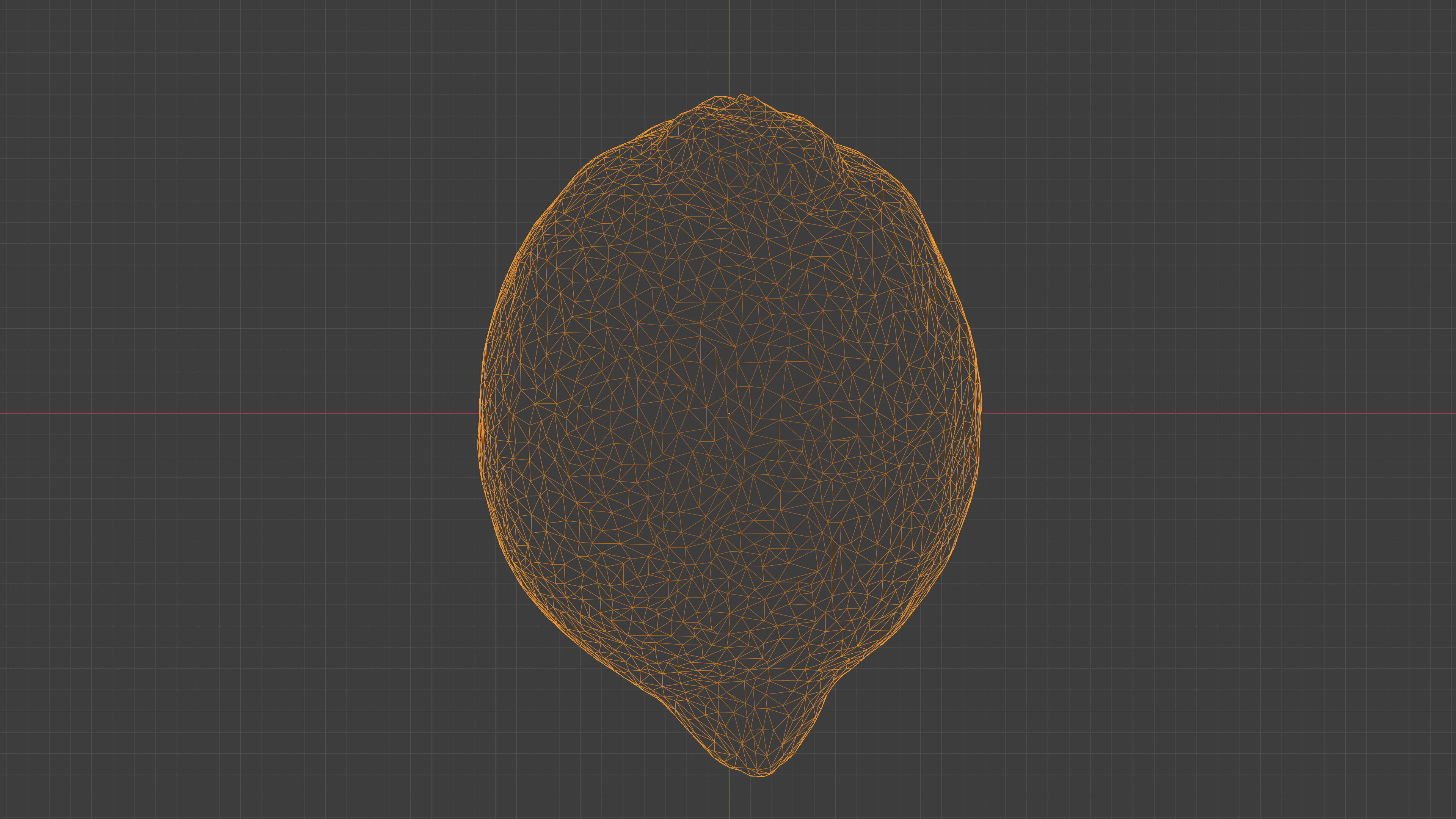 Photorealistic 3D scan of Lemon Low-poly 3D model_24