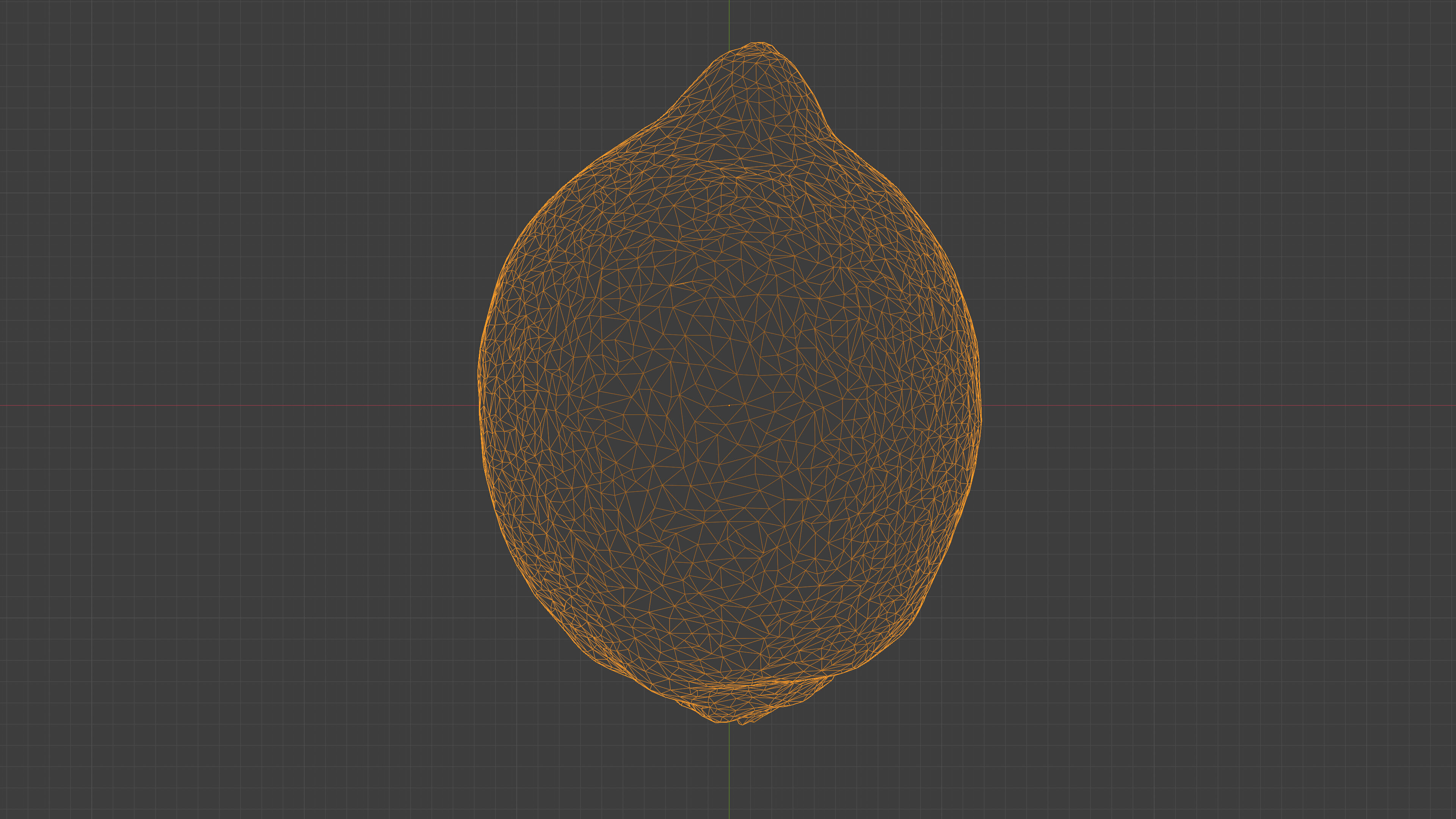 Photorealistic 3D scan of Lemon Low-poly 3D model_23