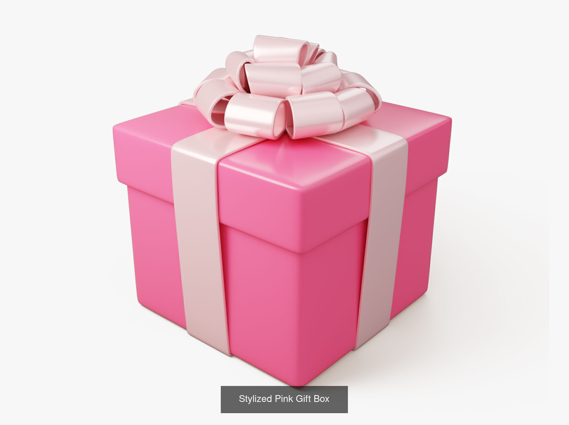 Stylized Gift Box Pack 3D Model Collection_1
