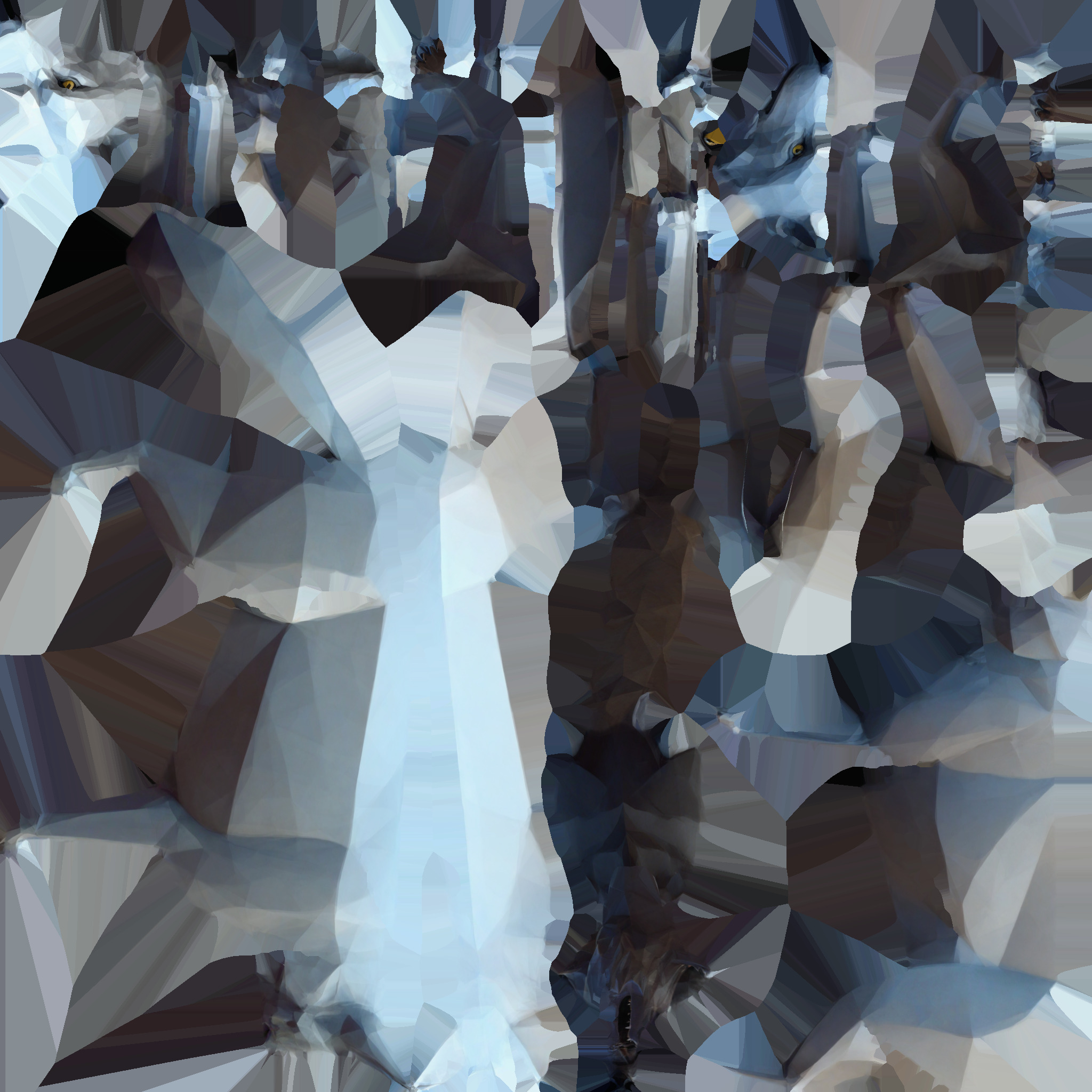 The Wolf Is A Powerful Intelligent Predator 3D model_10