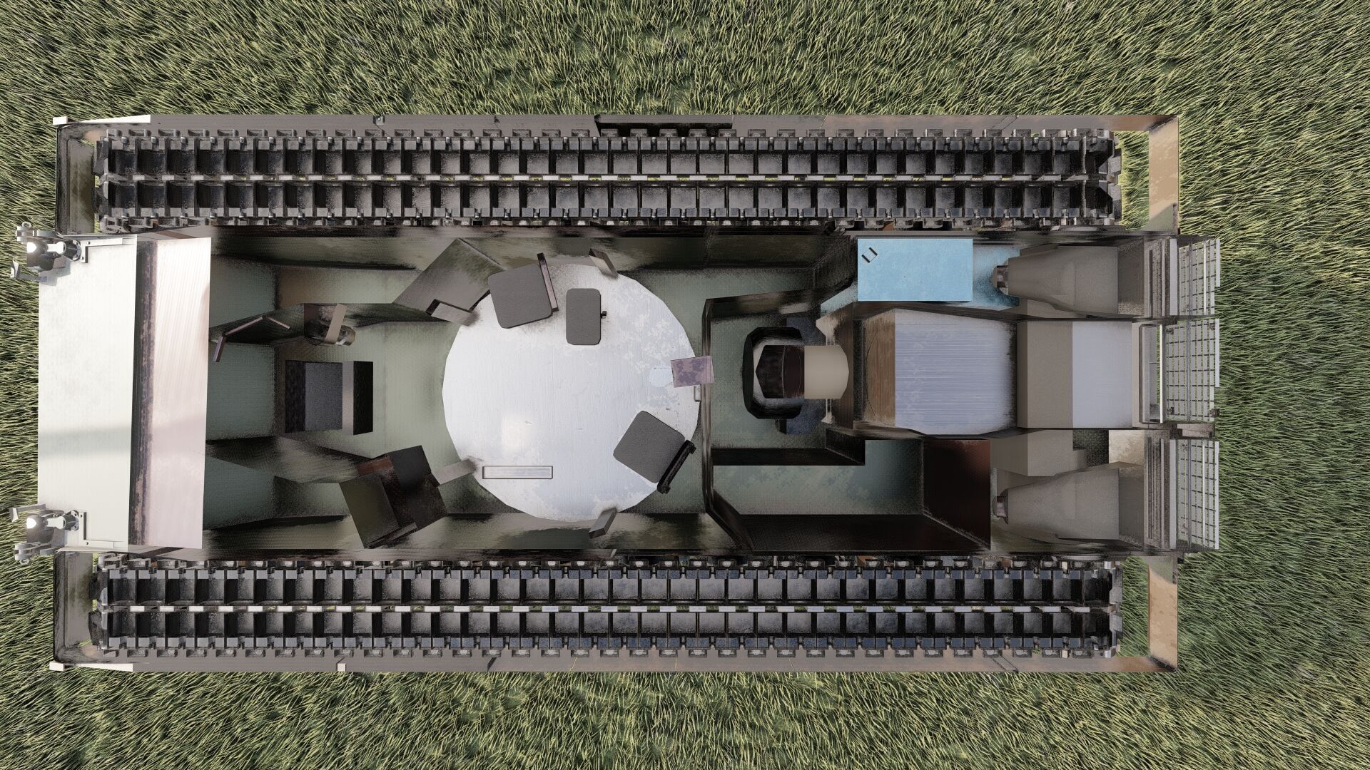 M1A1 ABRAMS MAIN BATTLE TANK 3D model_27