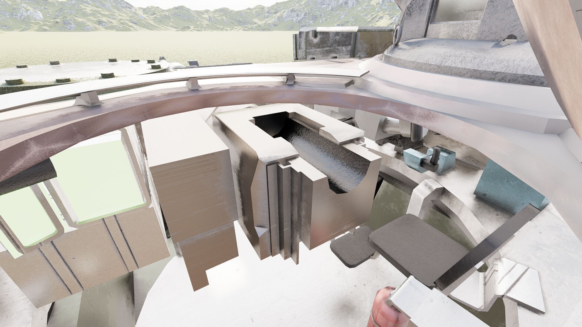 M1A1 ABRAMS MAIN BATTLE TANK 3D model_19