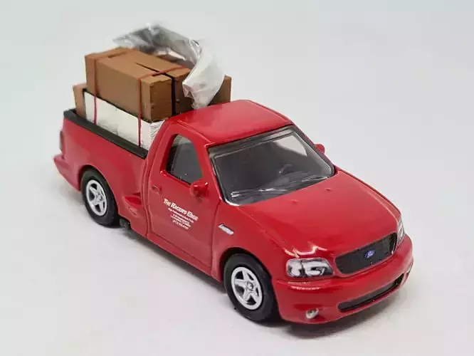 Fast Furious Hot Wheels Ford Lightning accessory boxes supra 3D print model
