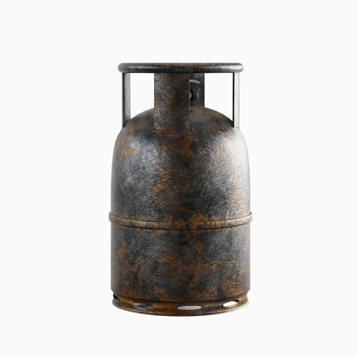 Propane Gas Balon Set 3D model_20