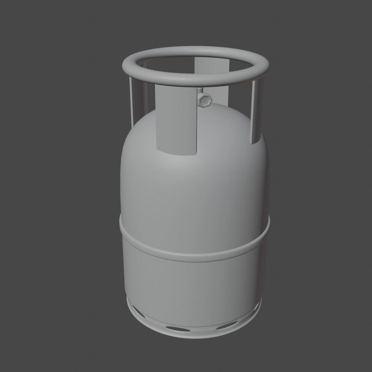 Propane Gas Balon Set 3D model_25