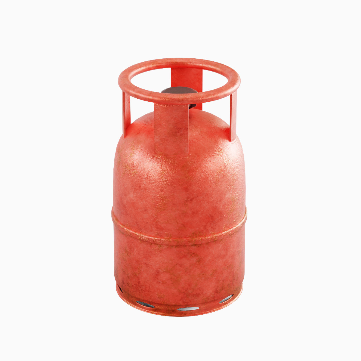 Propane Gas Balon Set 3D model_11