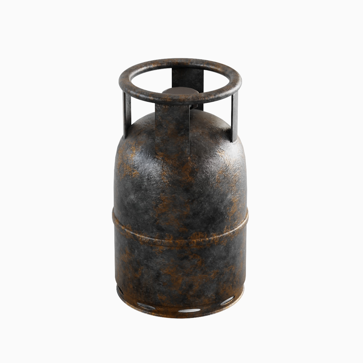 Propane Gas Balon Set 3D model_23