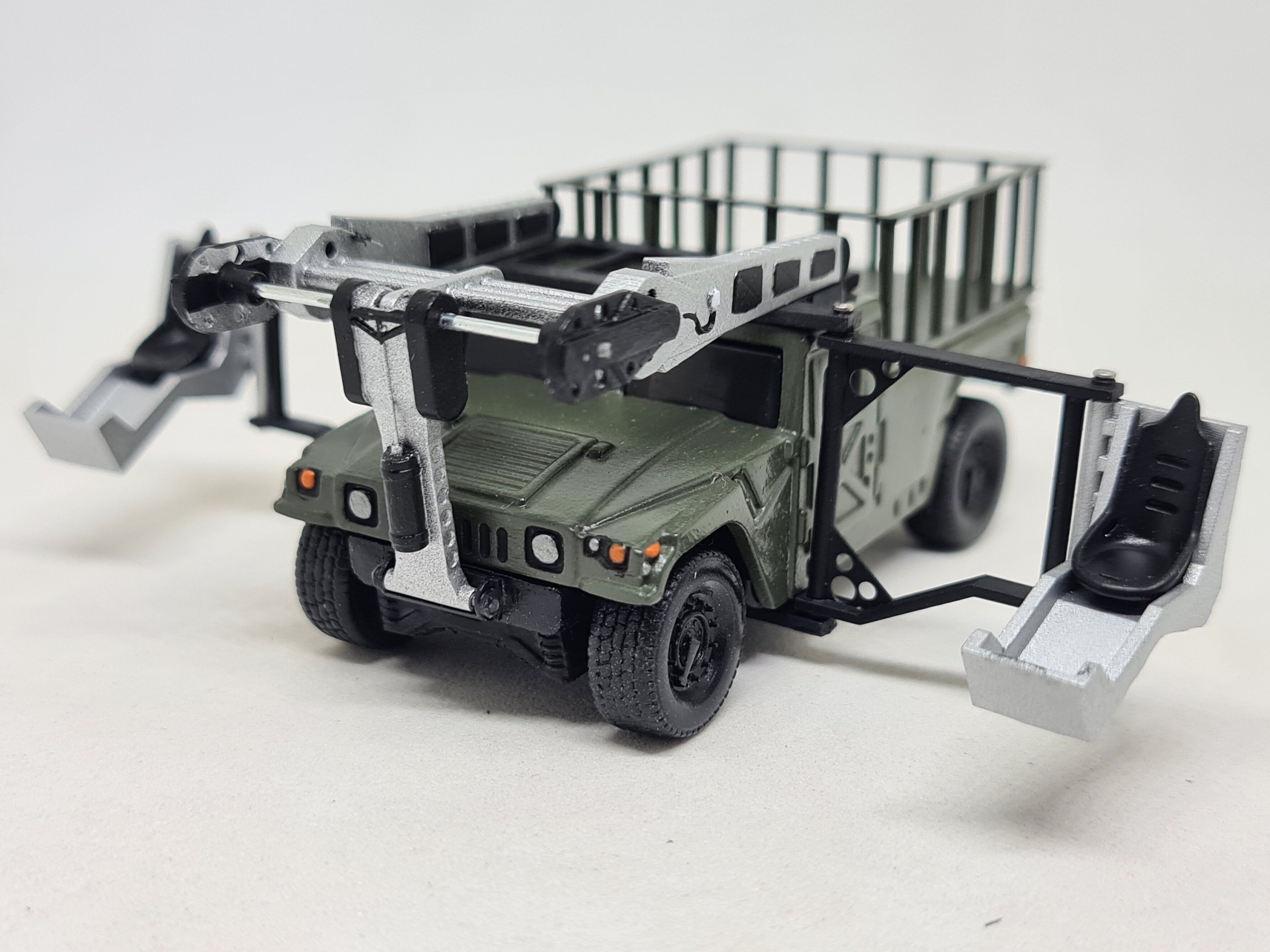 1 64 Jurassic Park Lost World Hummer Hummer Humvee Snagger 3D
