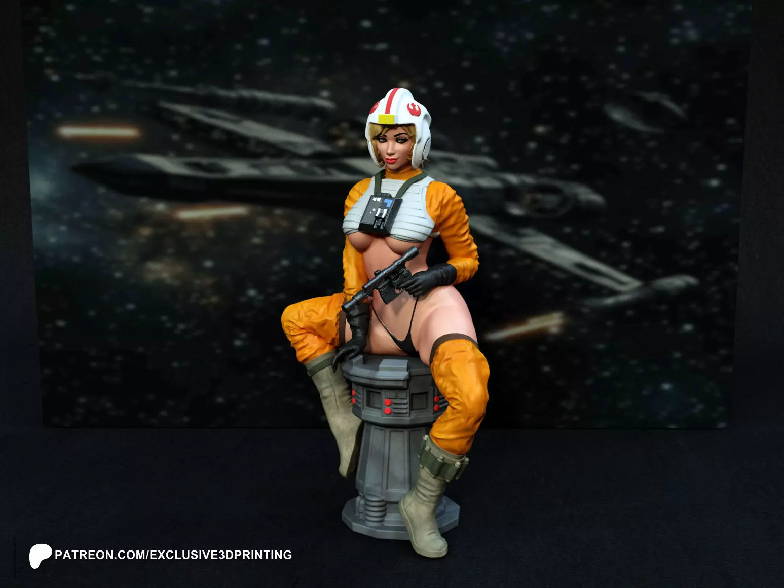 Star Wars Pilot  3D print model_0