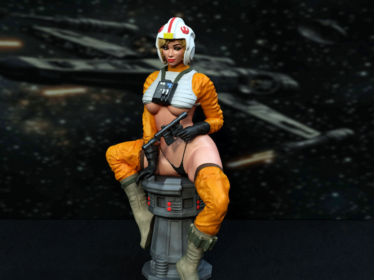 Star Wars Pilot  3D print model_4