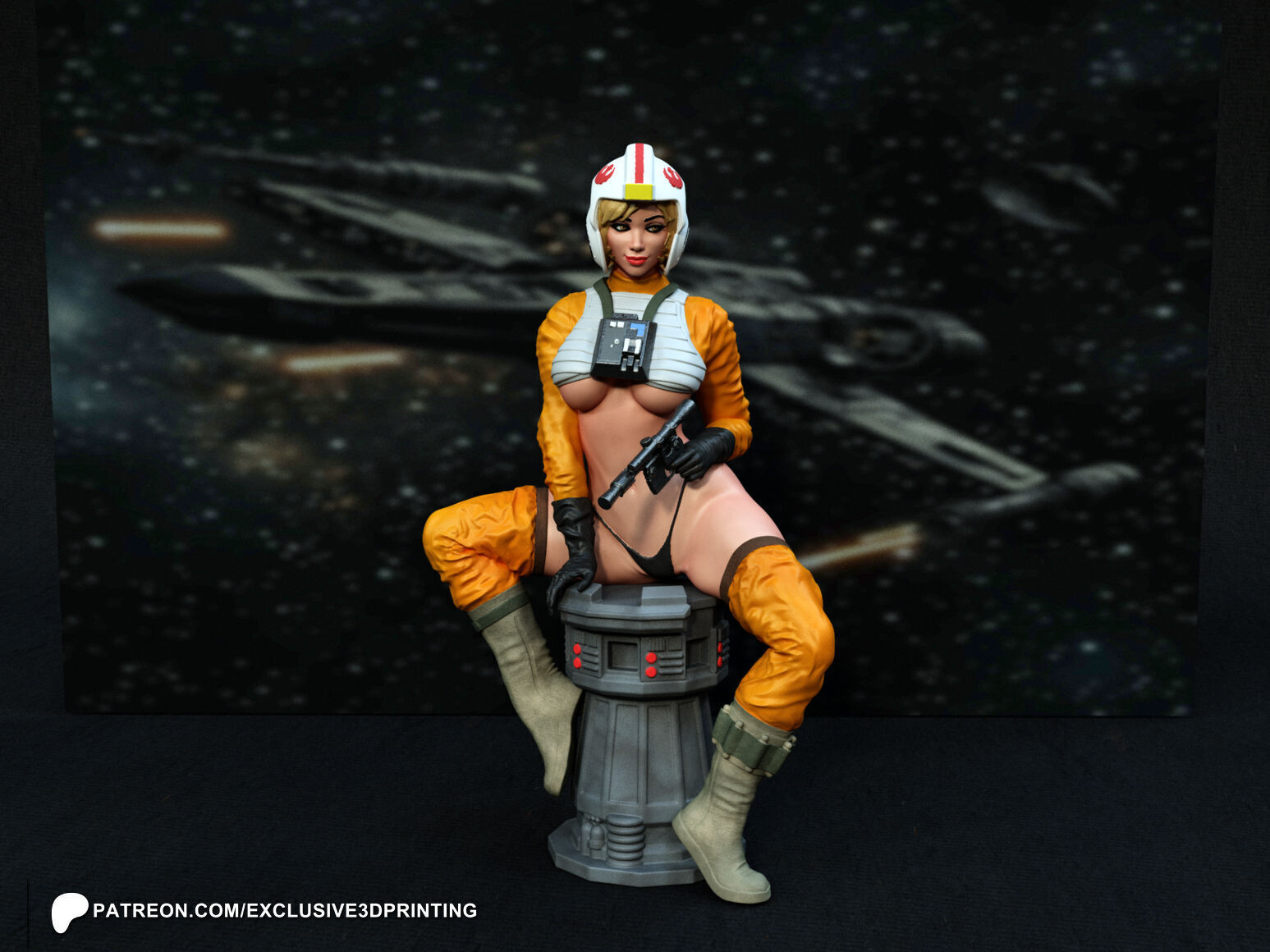 Star Wars Pilot  3D print model_1
