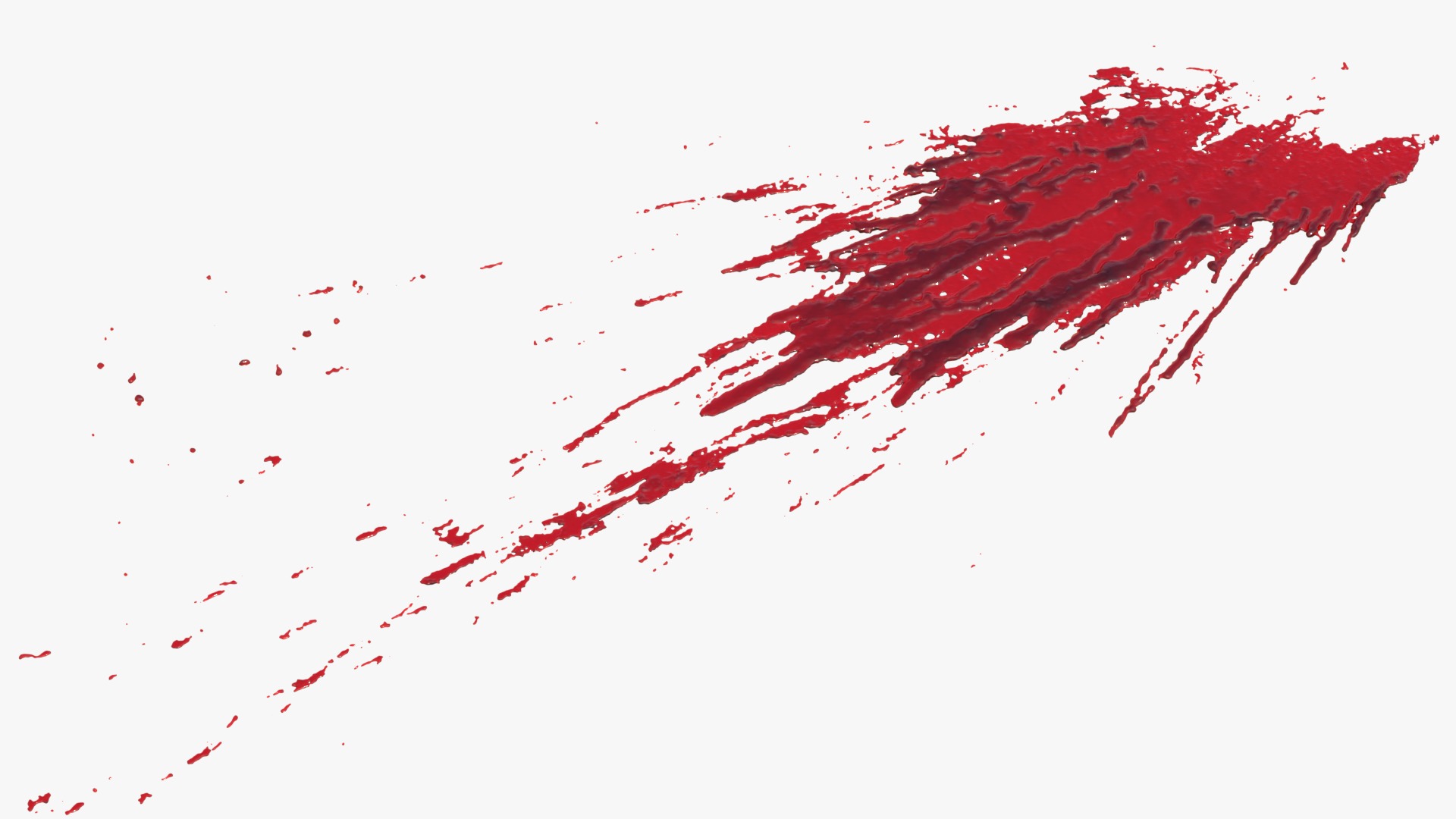 Swirly Blood Splatter vol1 5 3D model_2