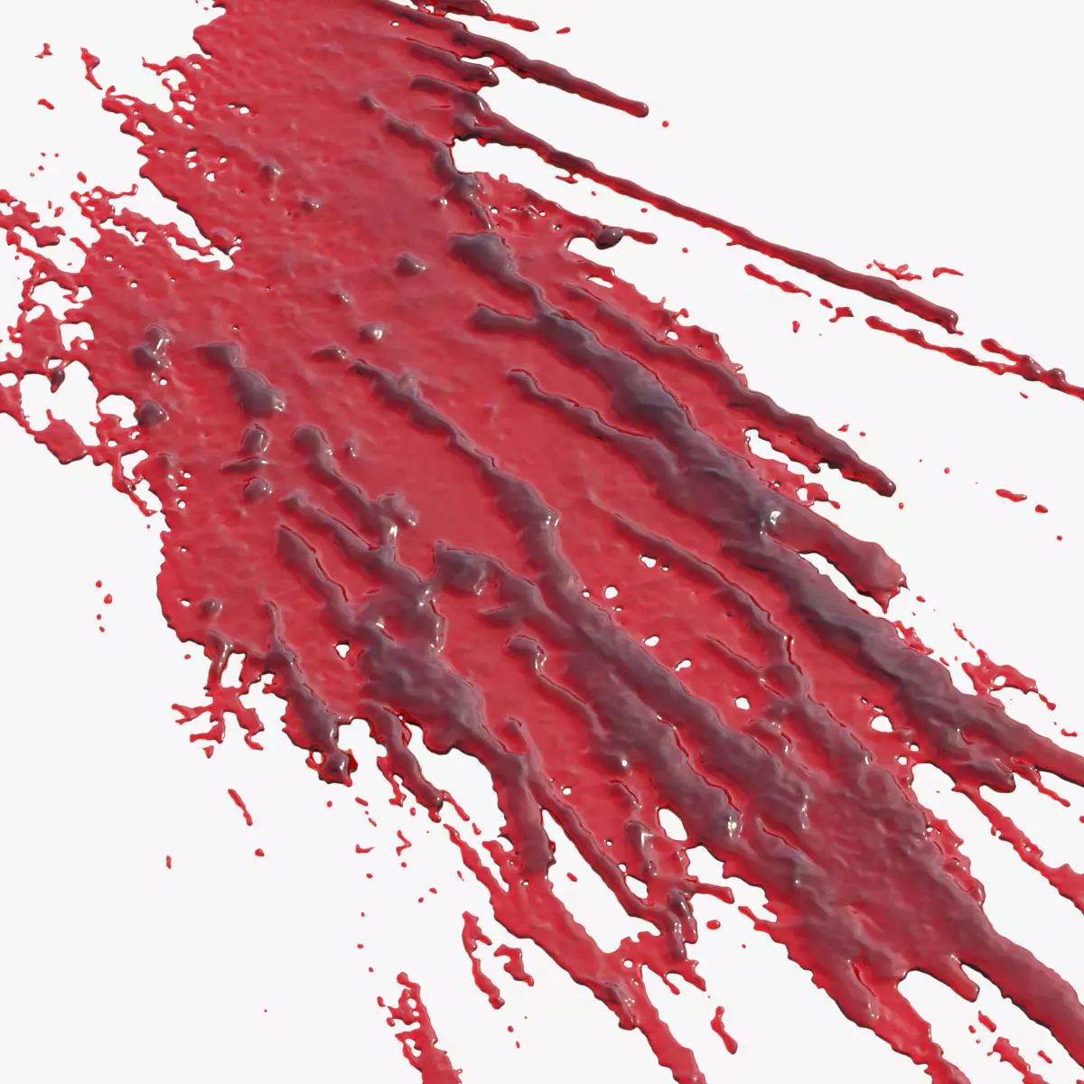 Swirly Blood Splatter vol1 5 3D model_0