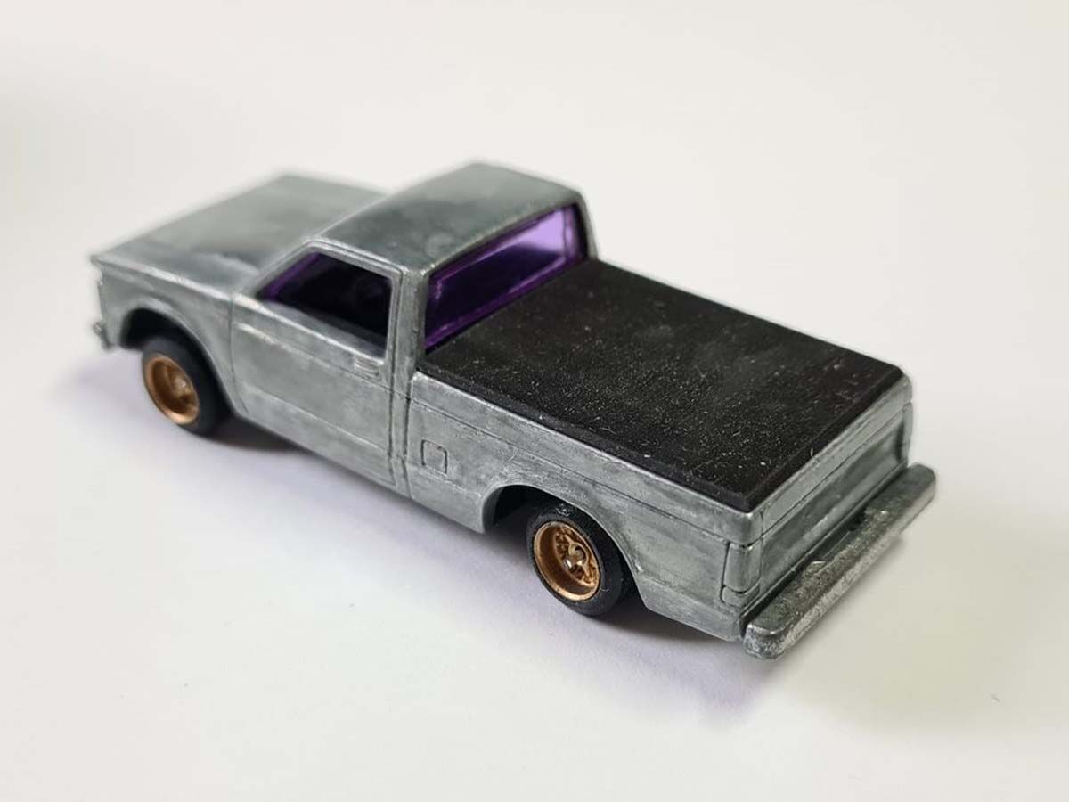 Hot Wheels Chevy S-10 Path Beater lowrider kit 3D print model_9