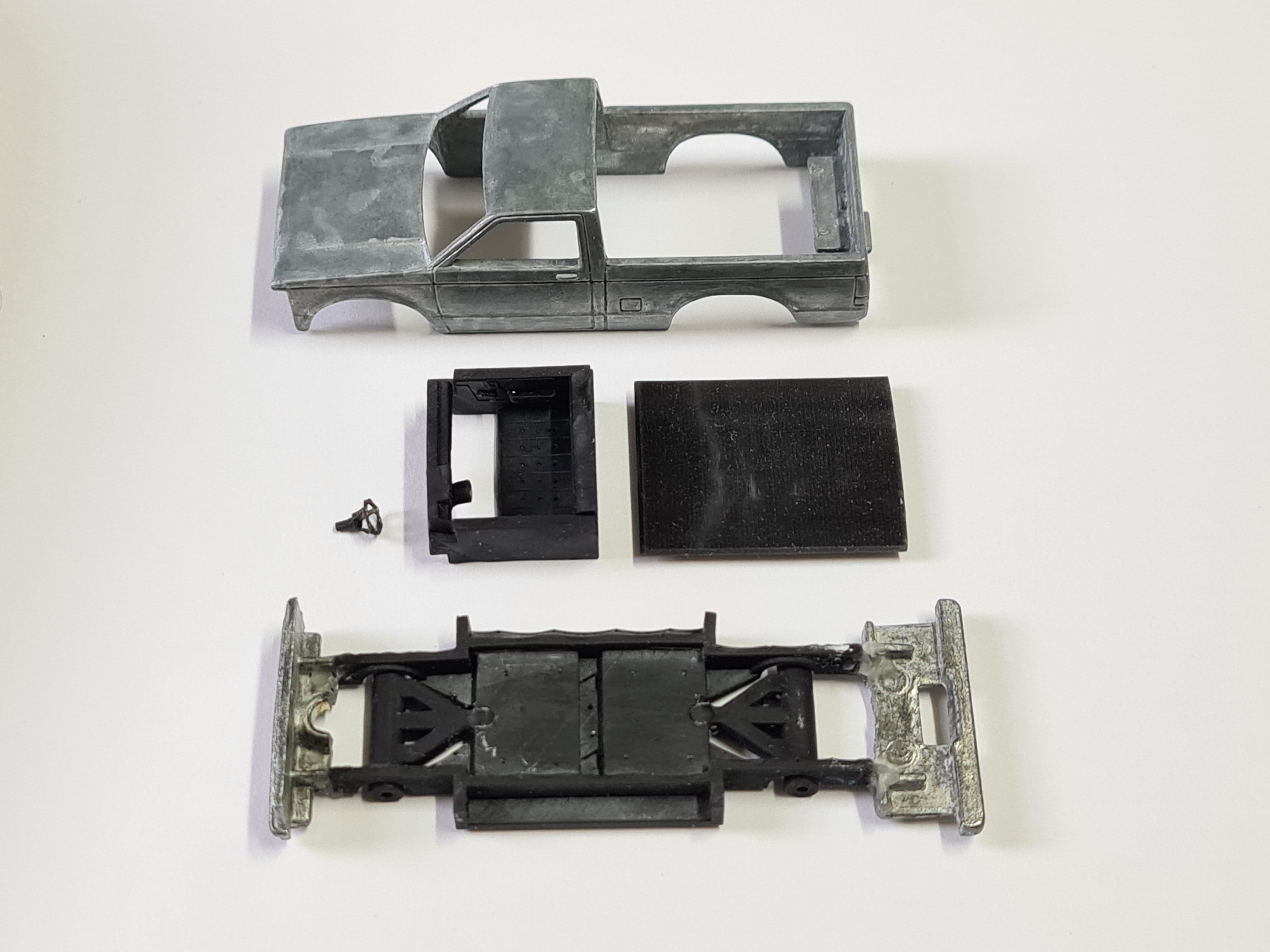 Hot Wheels Chevy S-10 Path Beater lowrider kit 3D print model_4