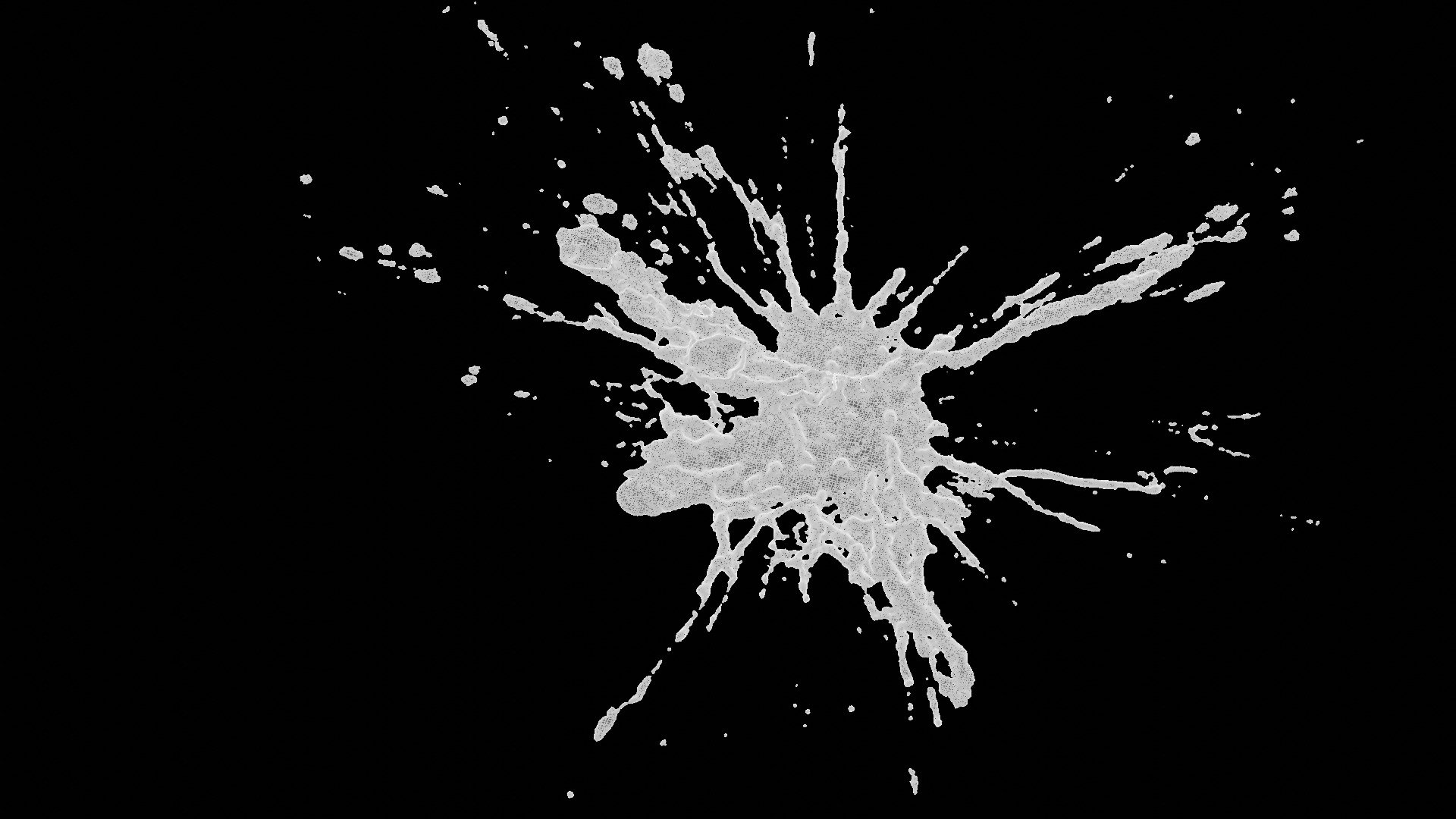 Swirly Blood Splatter vol1 2 3D model_6