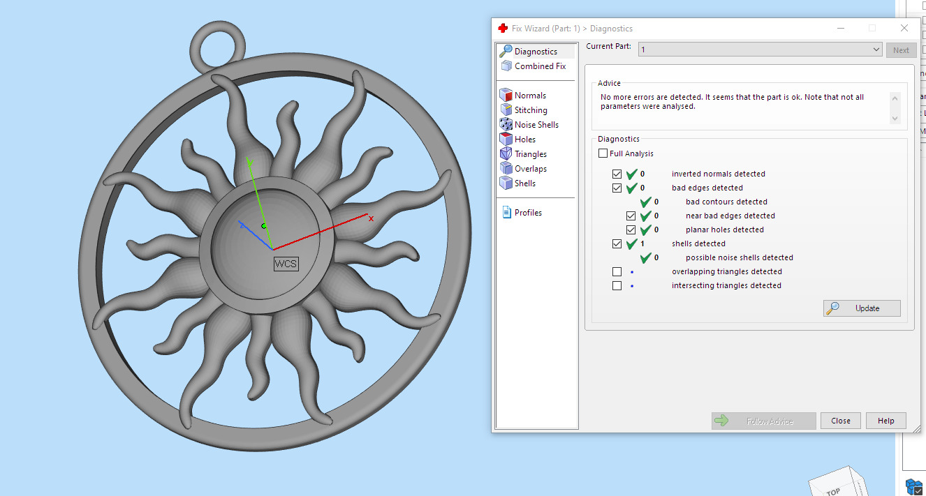 Sun pendant 070525 3D print model_8