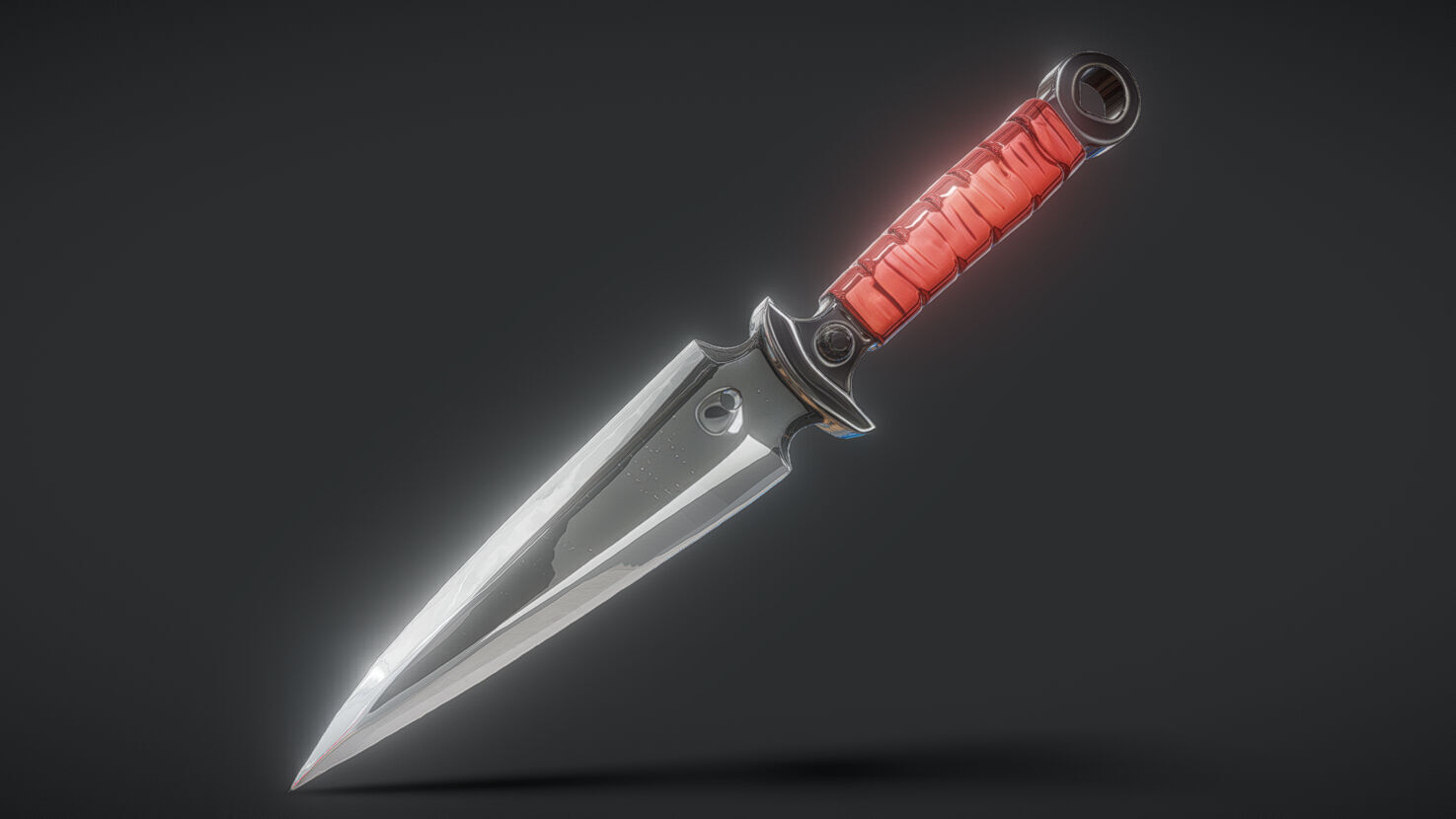 melee weapon bundle 3D model_5