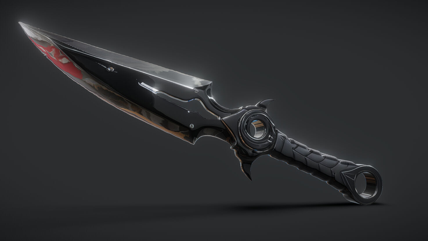 melee weapon bundle 3D model_3