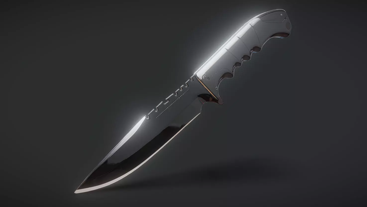 melee weapon bundle 3D model_0